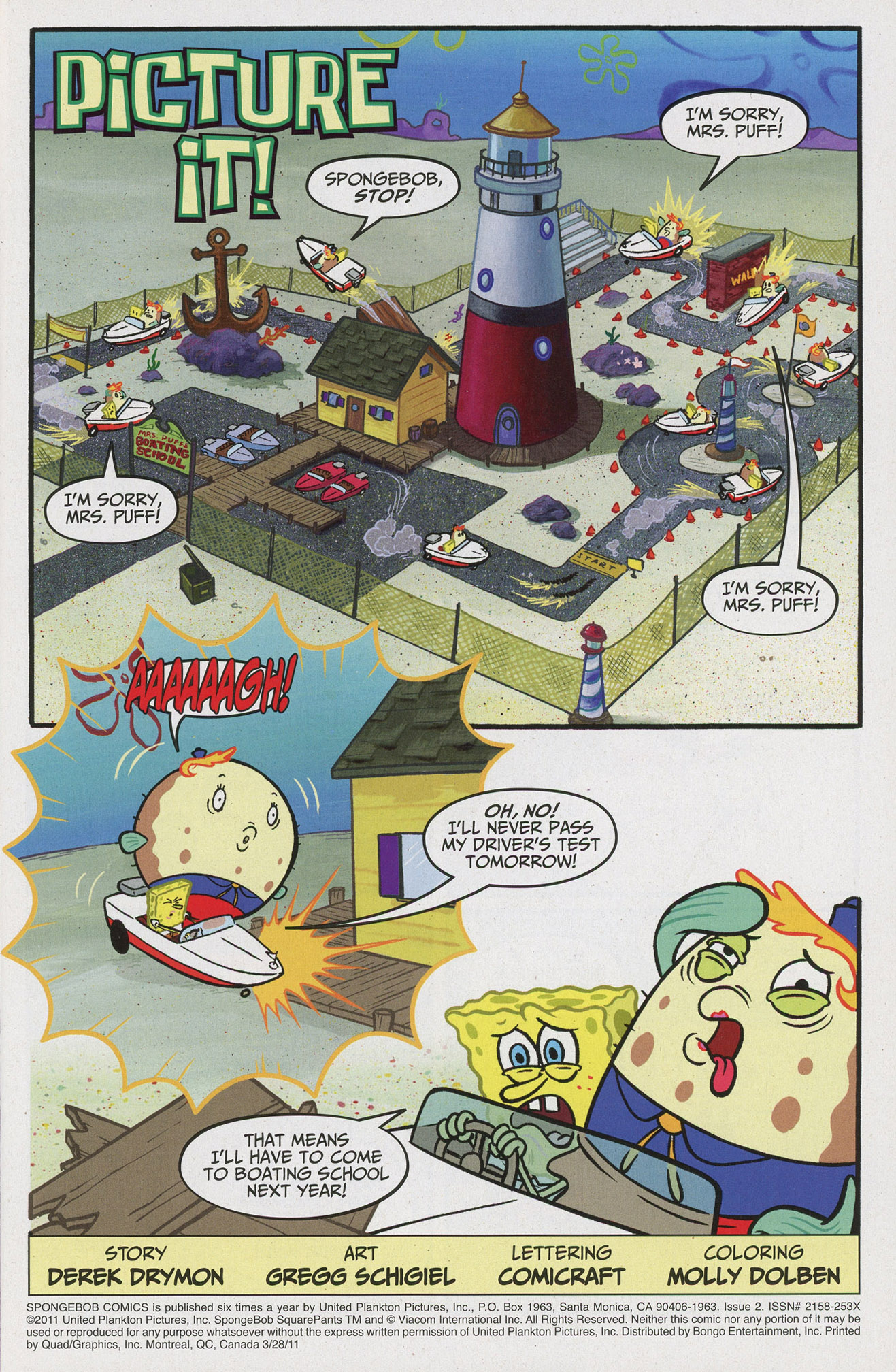 Read online SpongeBob Comics comic -  Issue #2 - 3