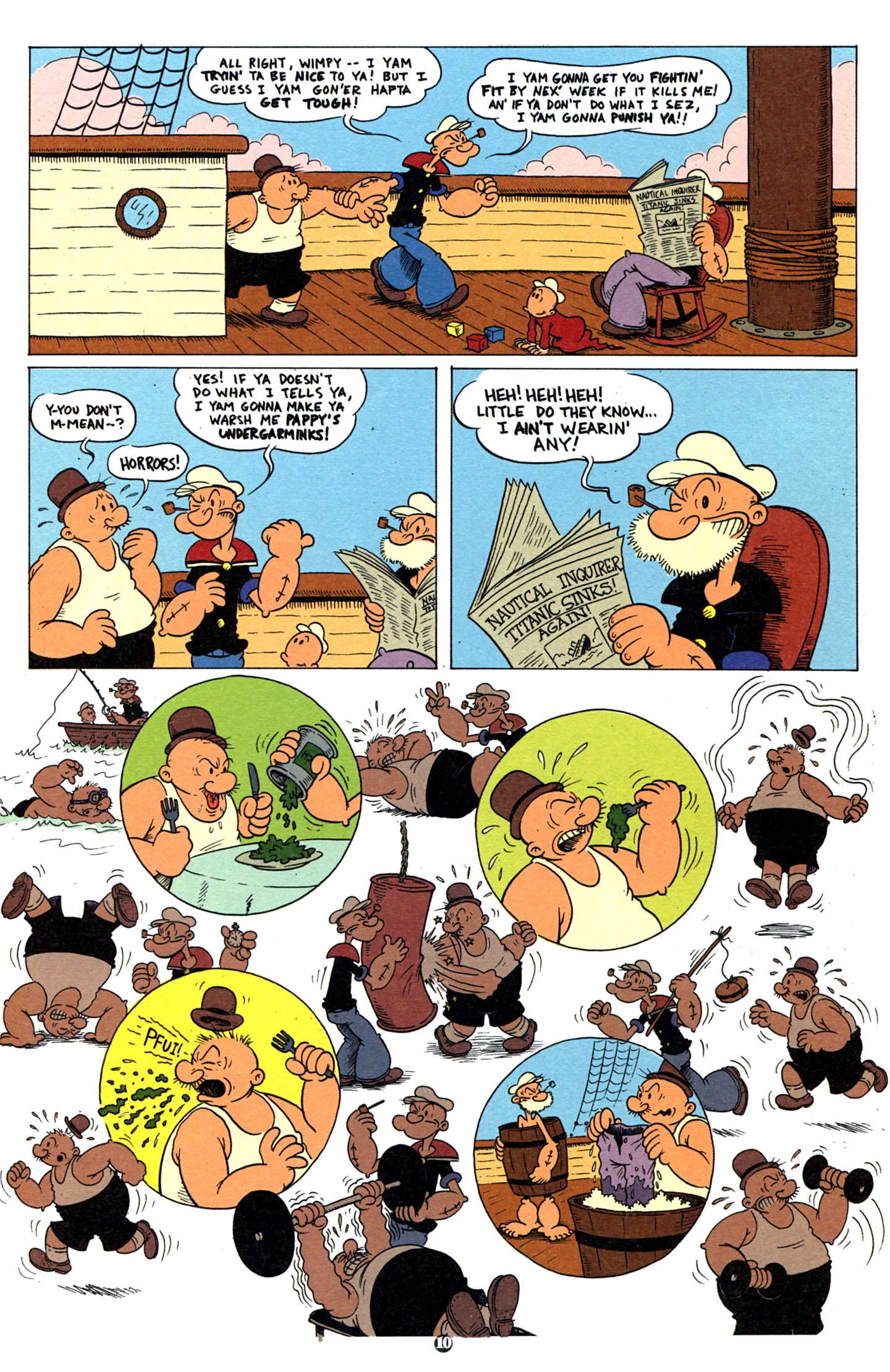 Read online Popeye (2012) comic -  Issue #3 - 12