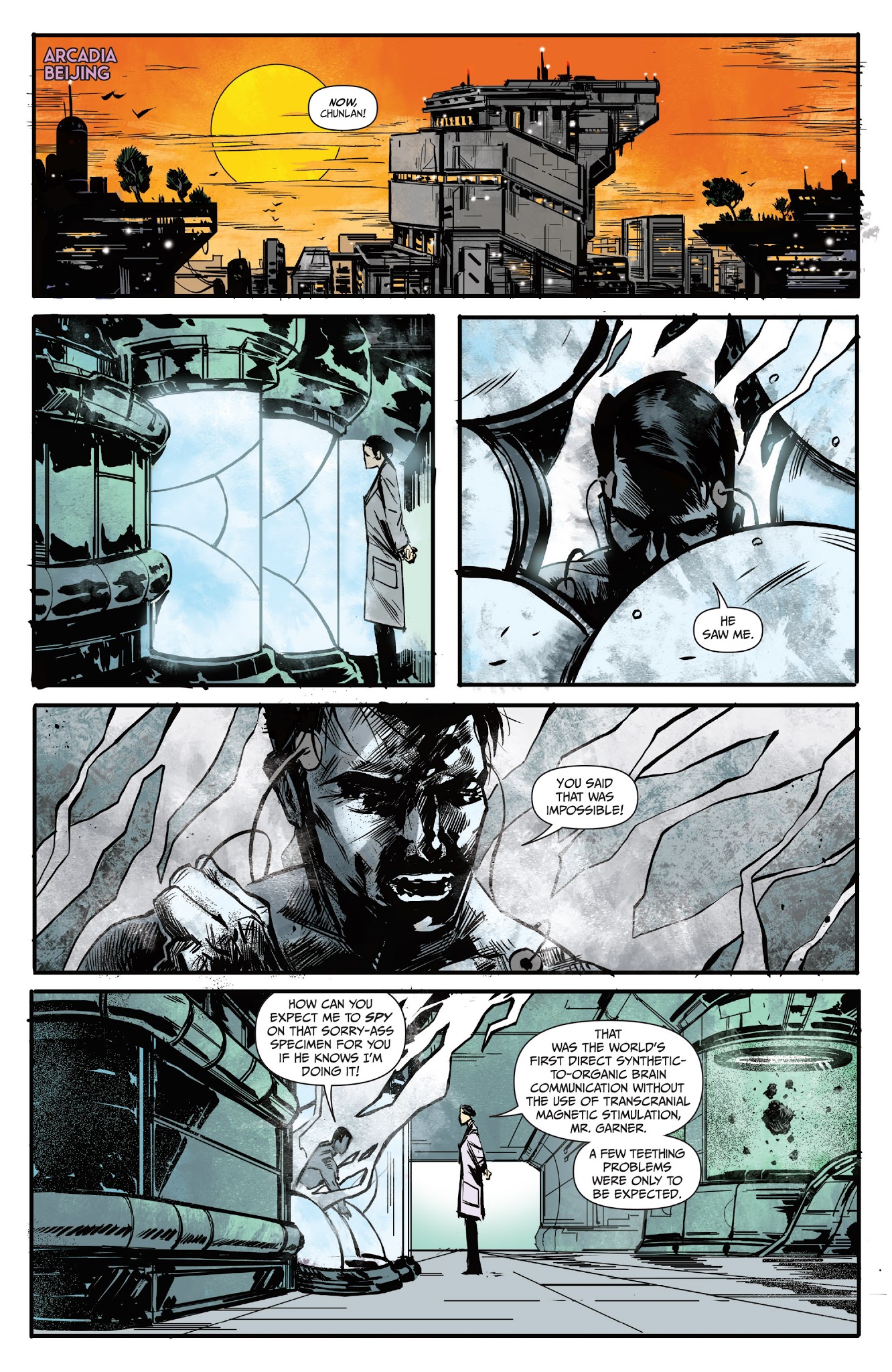 Read online Arcadia comic -  Issue #3 - 8