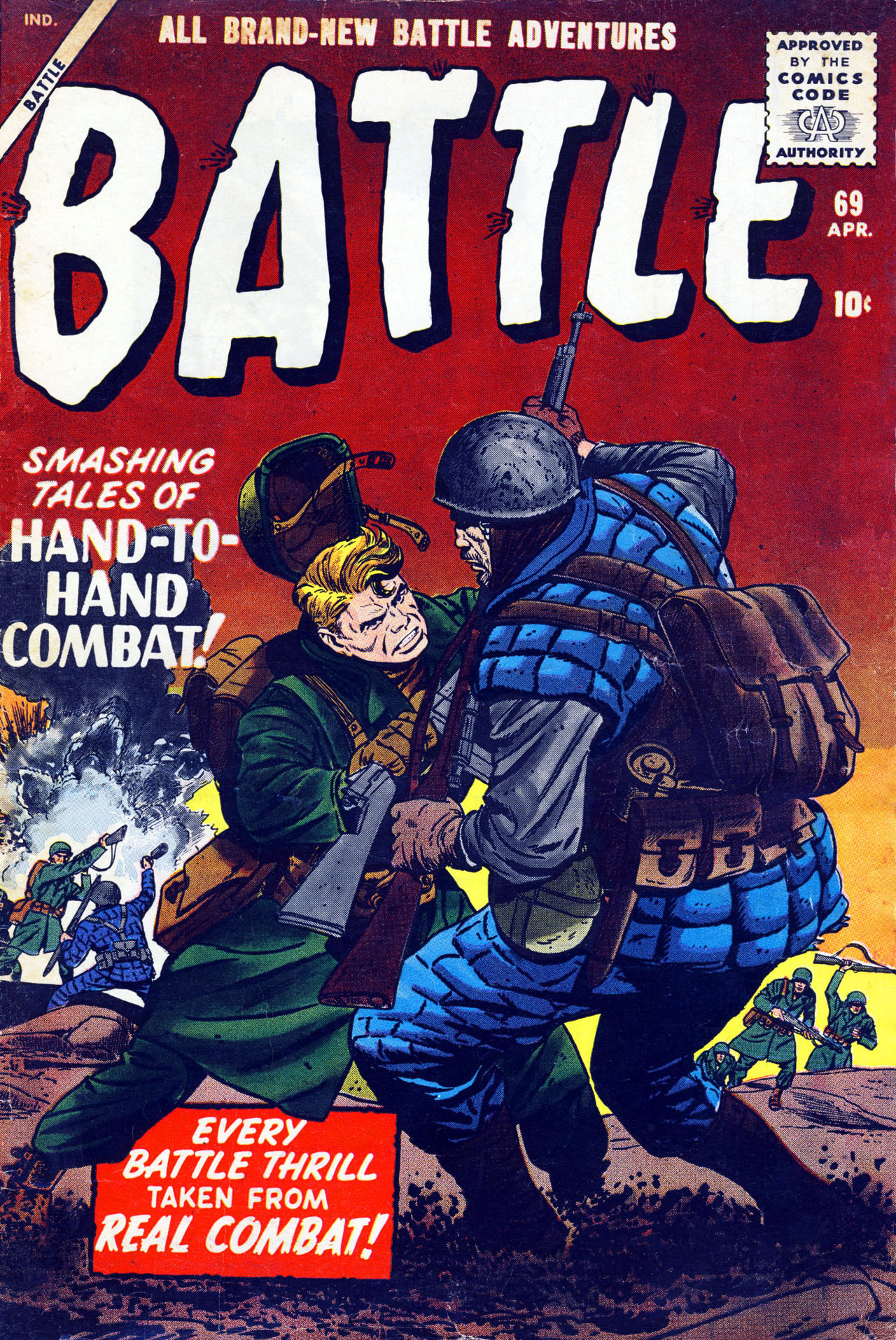 Read online Battle comic -  Issue #69 - 1