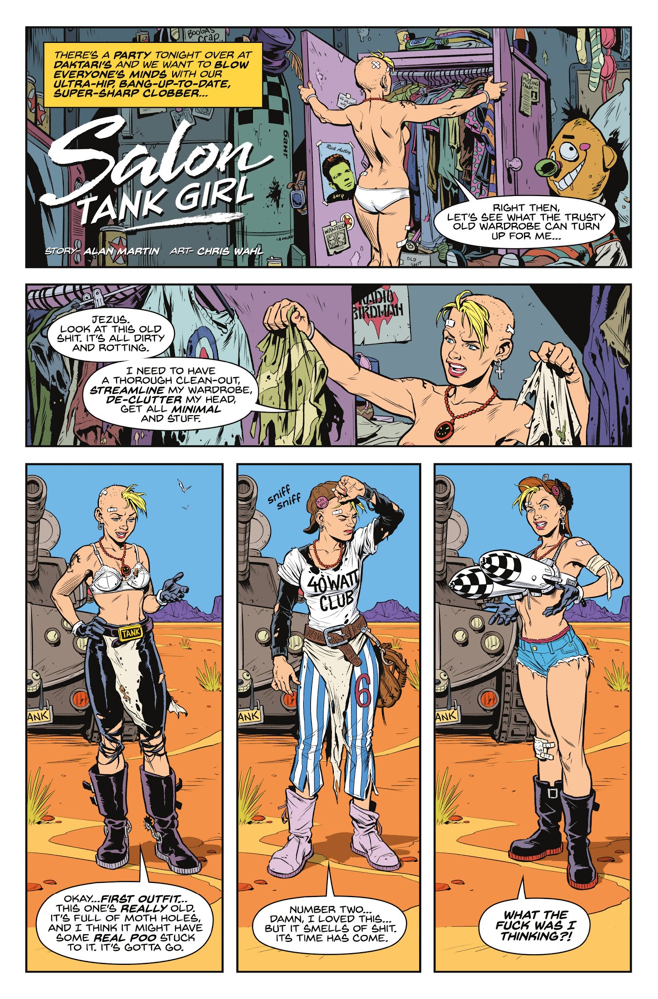 Read online Tank Girl: All Stars comic -  Issue #1 - 6