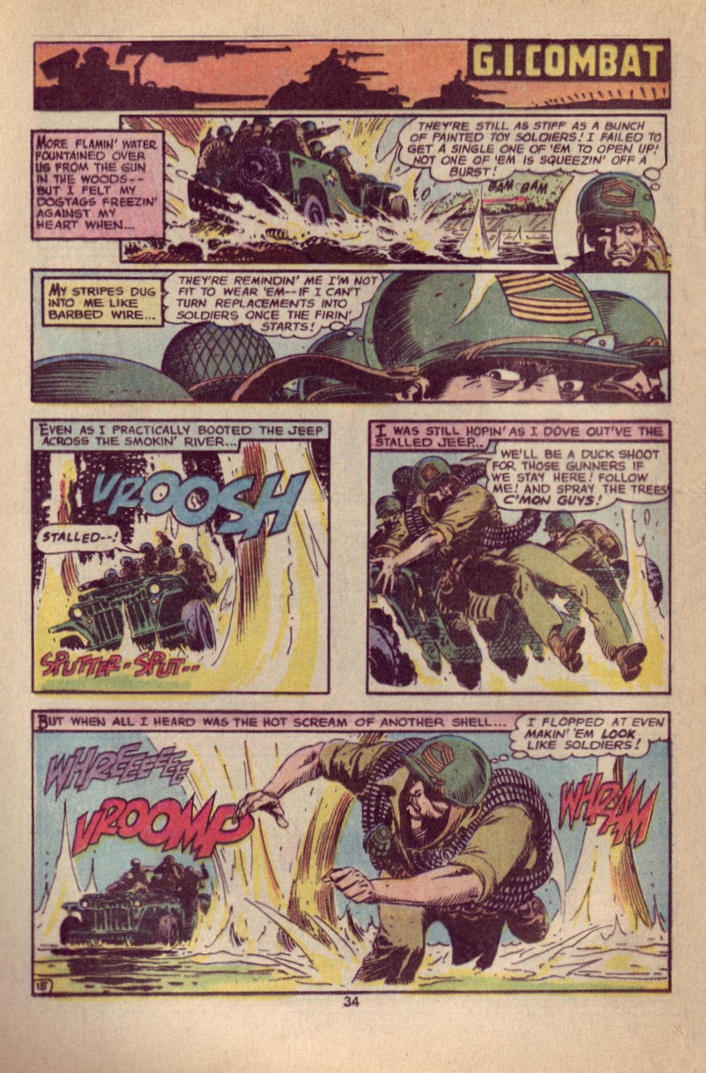 Read online G.I. Combat (1952) comic -  Issue #149 - 36