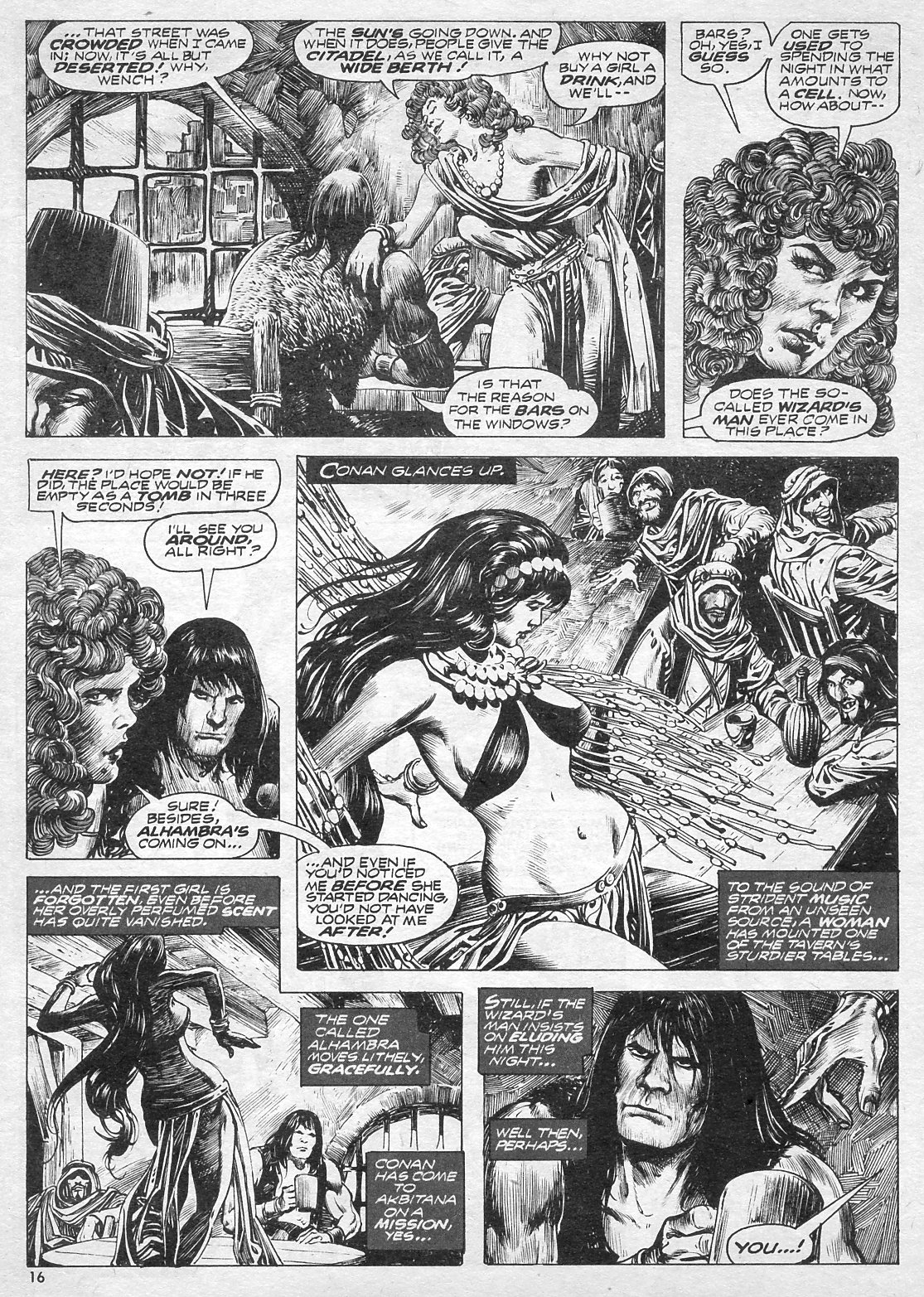 Read online The Savage Sword Of Conan comic -  Issue #7 - 16