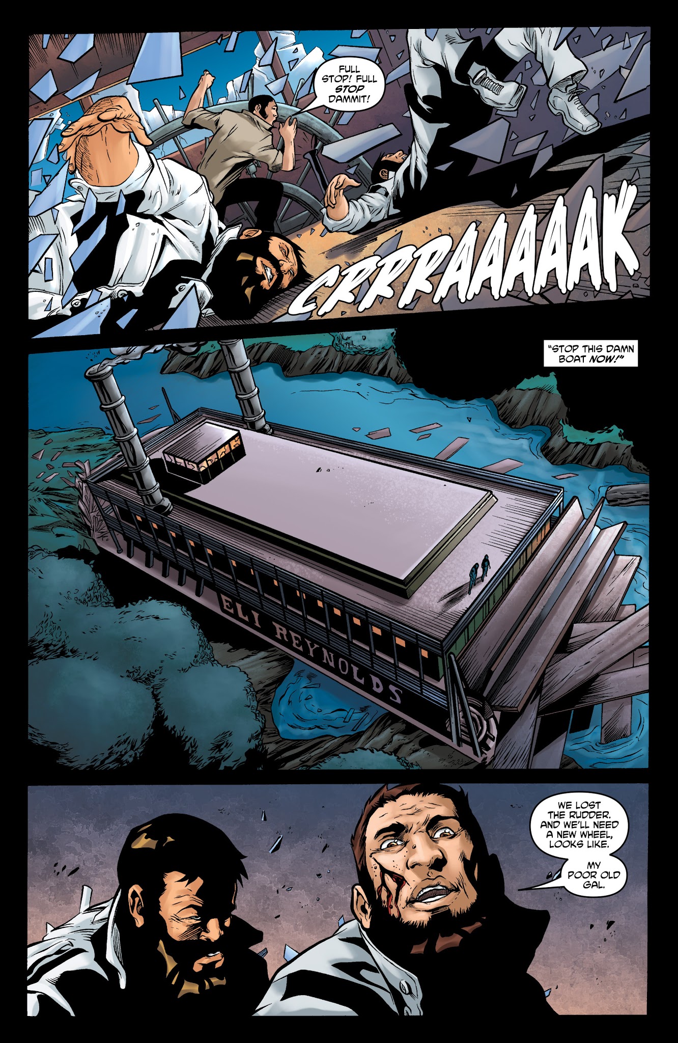 Read online George R.R. Martin's Fevre Dream comic -  Issue #8 - 18