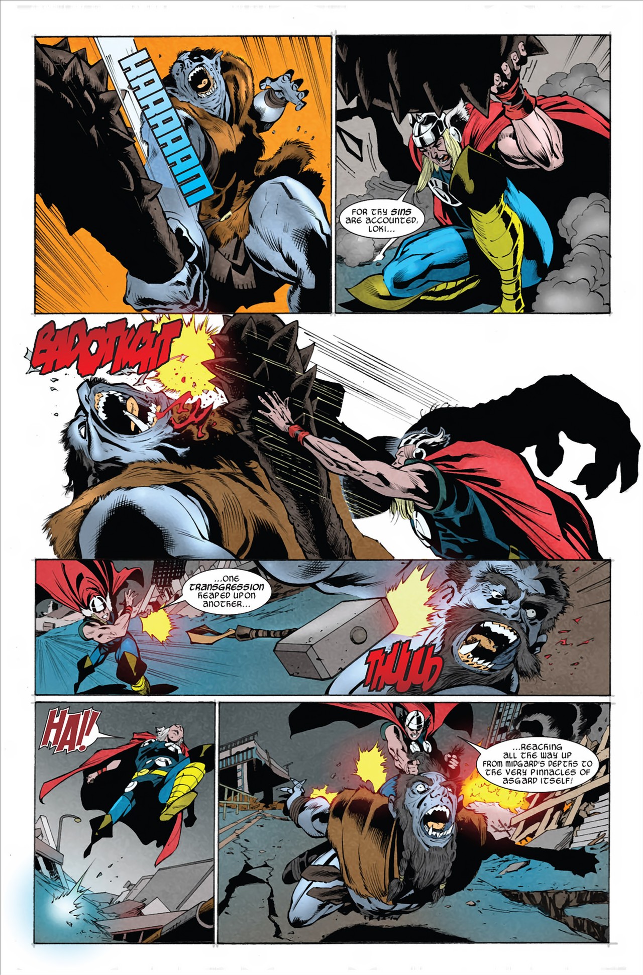 Read online Thor: First Thunder comic -  Issue #5 - 15