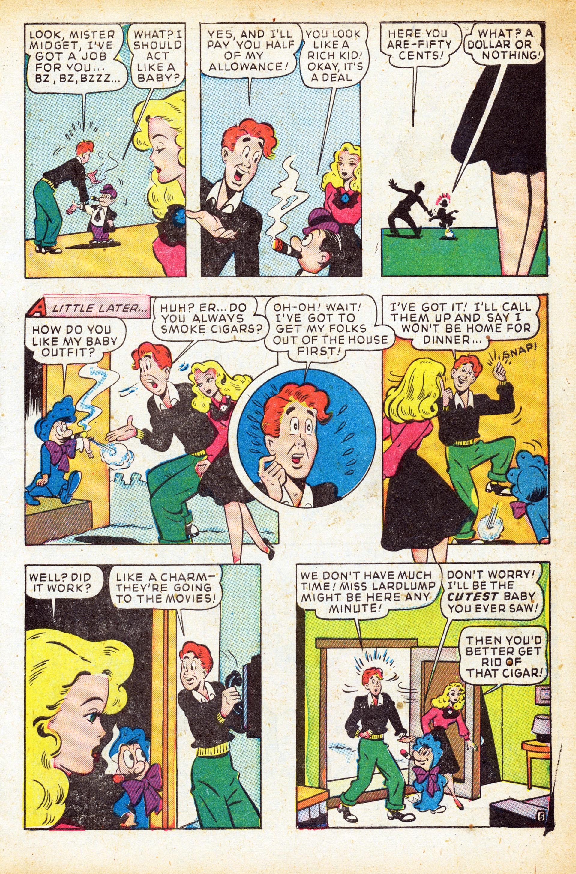 Read online Willie Comics (1946) comic -  Issue #16 - 7