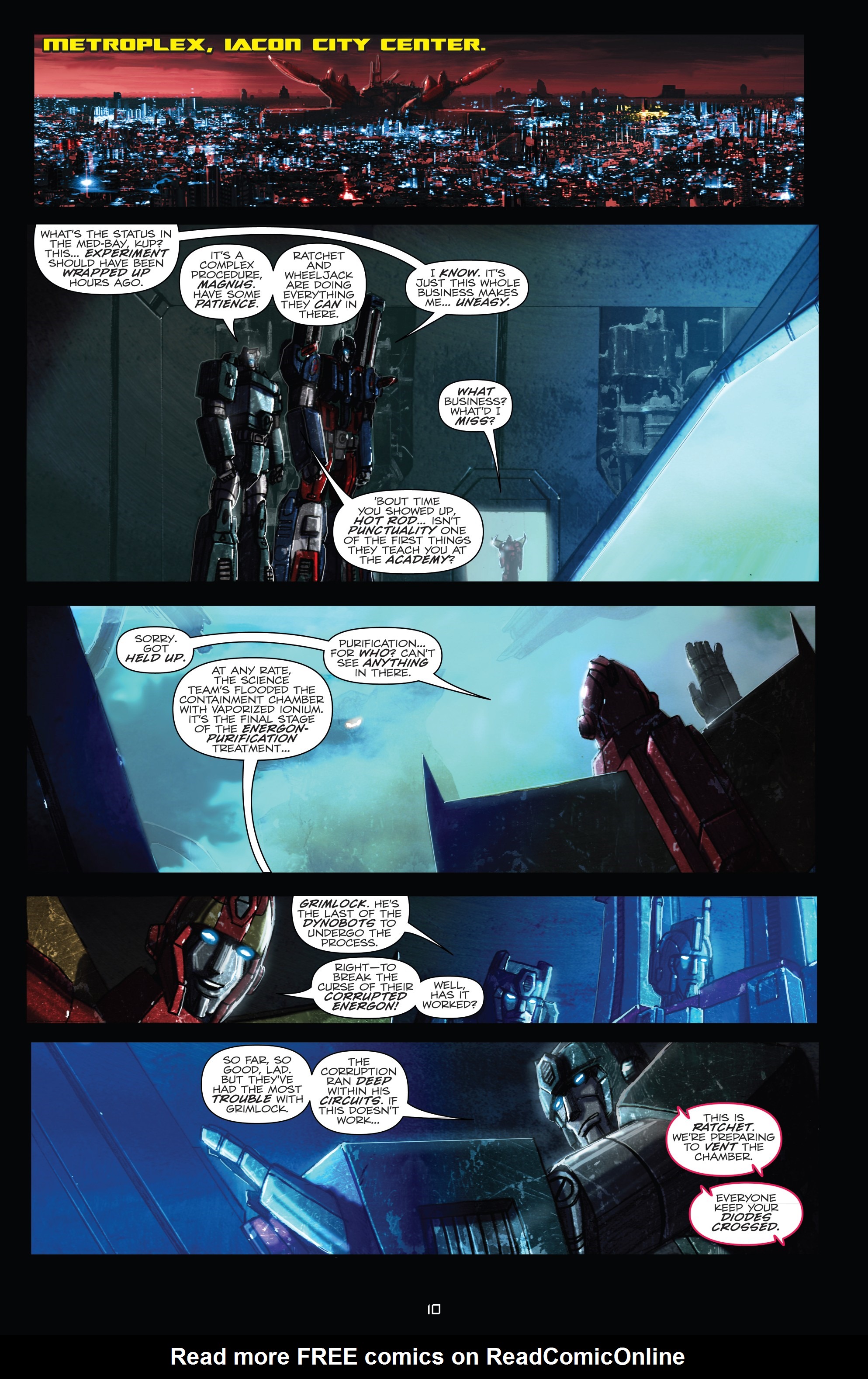 Read online Transformers: The IDW Collection Phase Two comic -  Issue # TPB 5 (Part 1) - 11