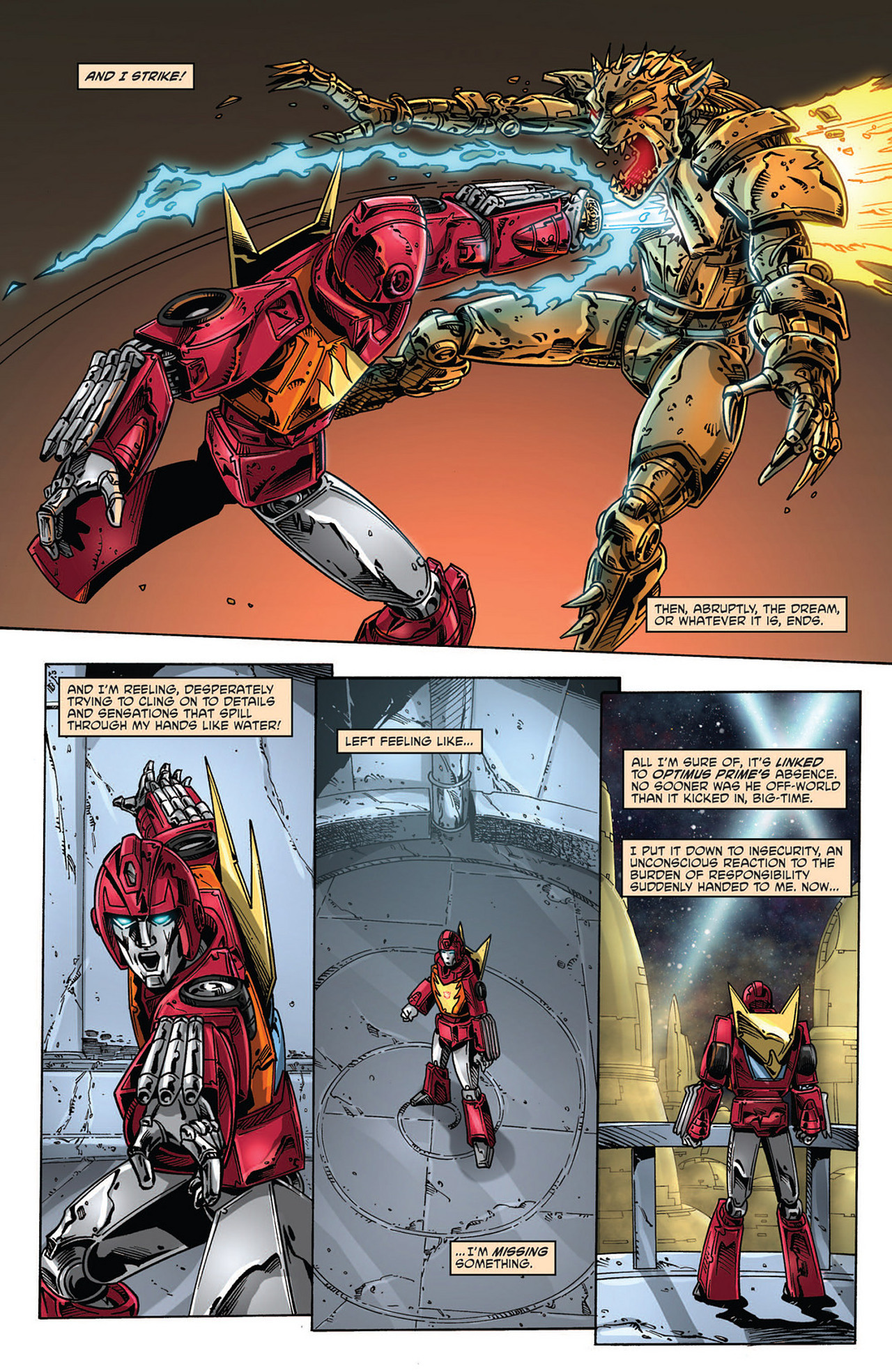 Read online The Transformers: Regeneration One comic -  Issue #84 - 21