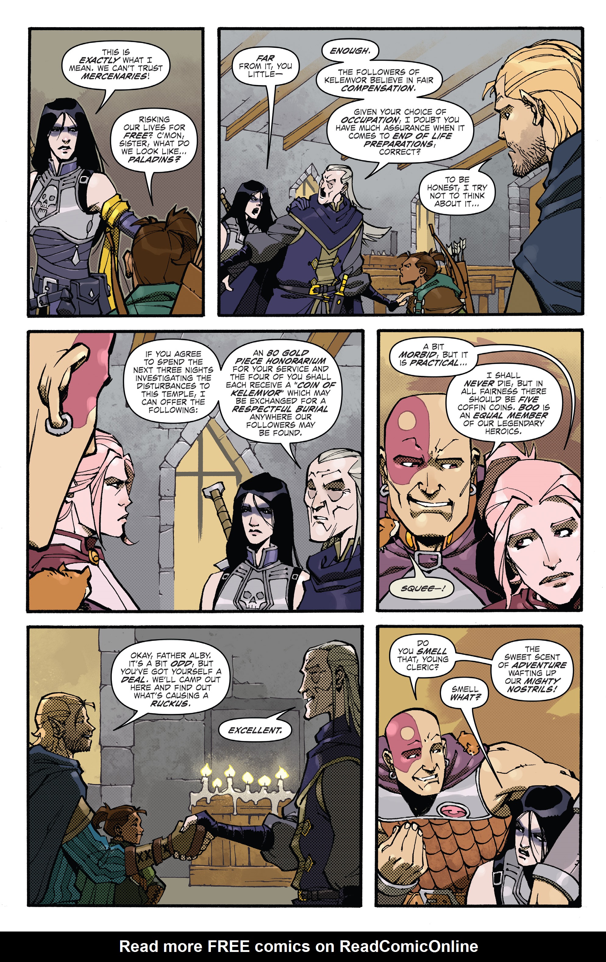 Read online Dungeons And Dragons: Baldur’s Gate 100-Pager comic -  Issue # TPB - 32