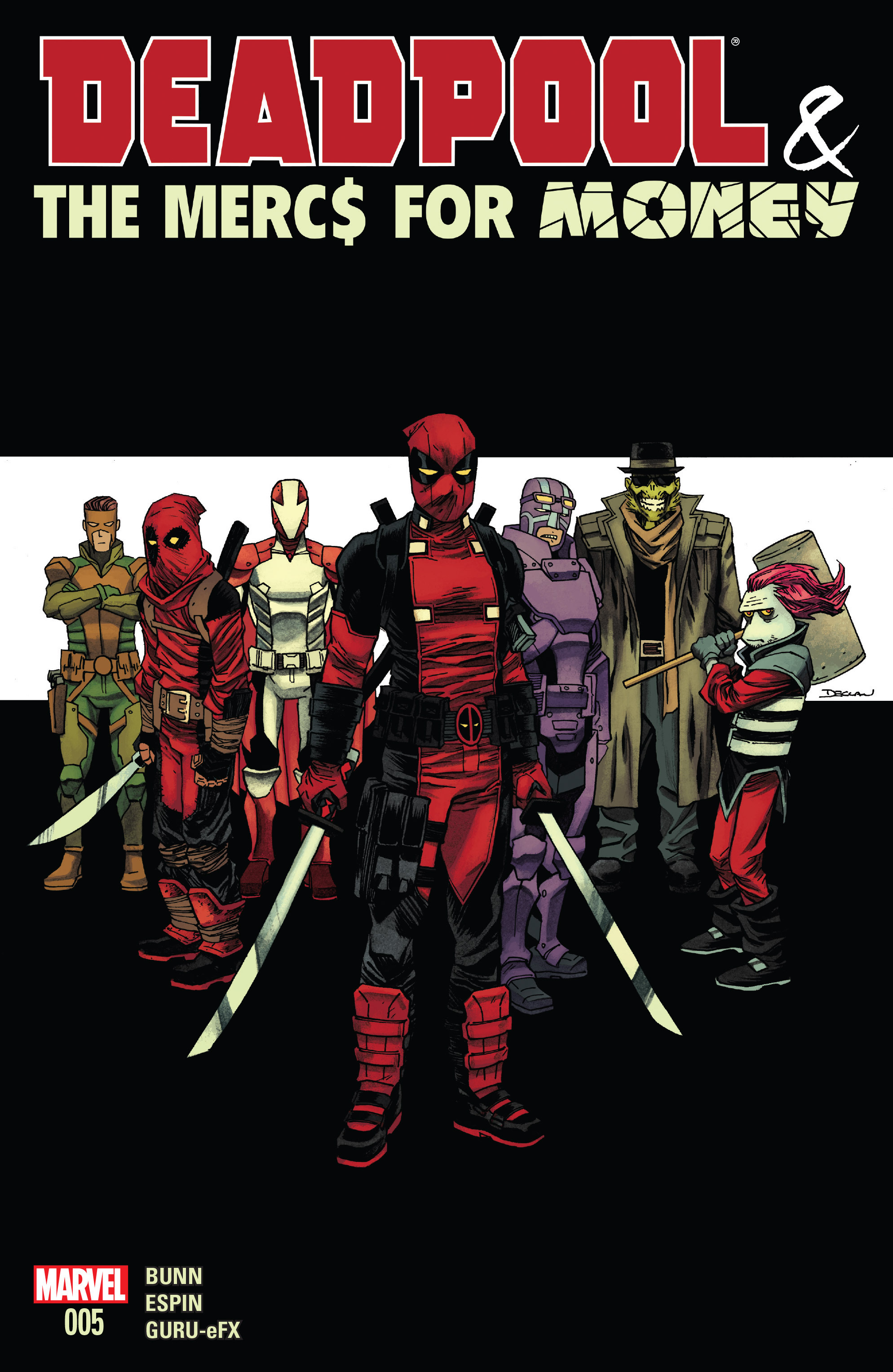 Read online Deadpool & the Mercs For Money comic -  Issue #5 - 1
