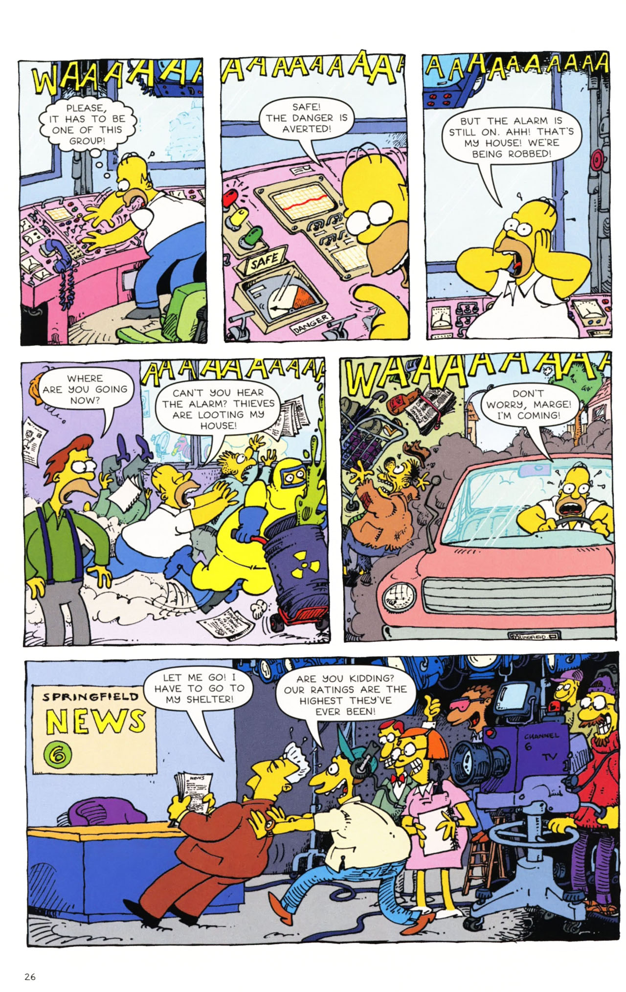 Read online Simpsons Comics comic -  Issue #163 - 22