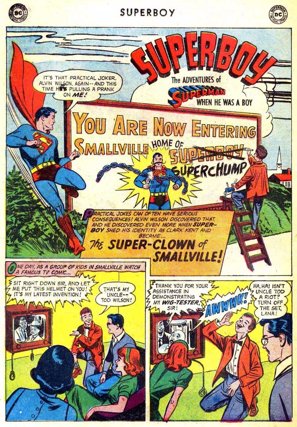 Read online Superboy (1949) comic -  Issue #62 - 12