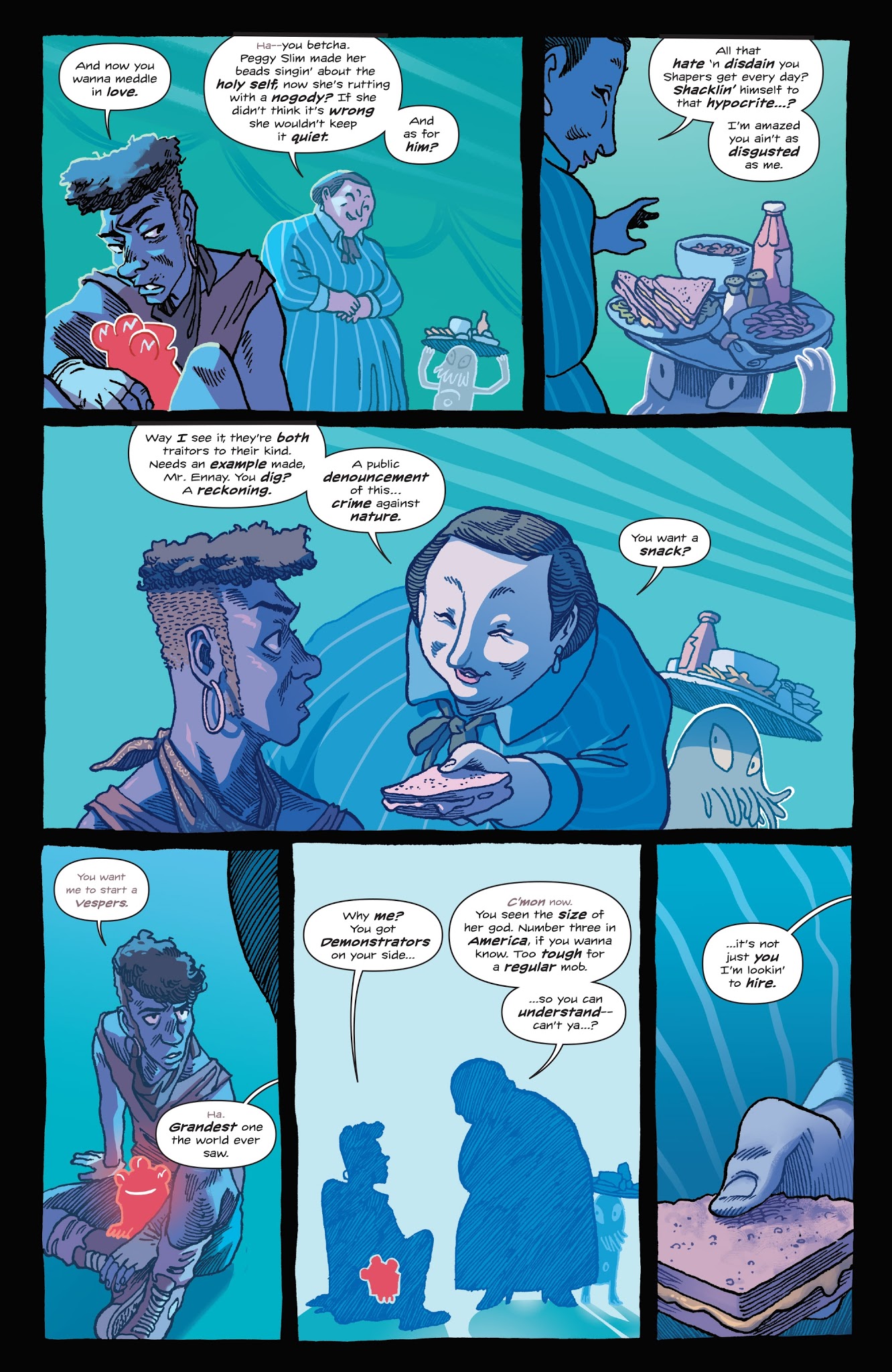 Read online Godshaper comic -  Issue #5 - 17