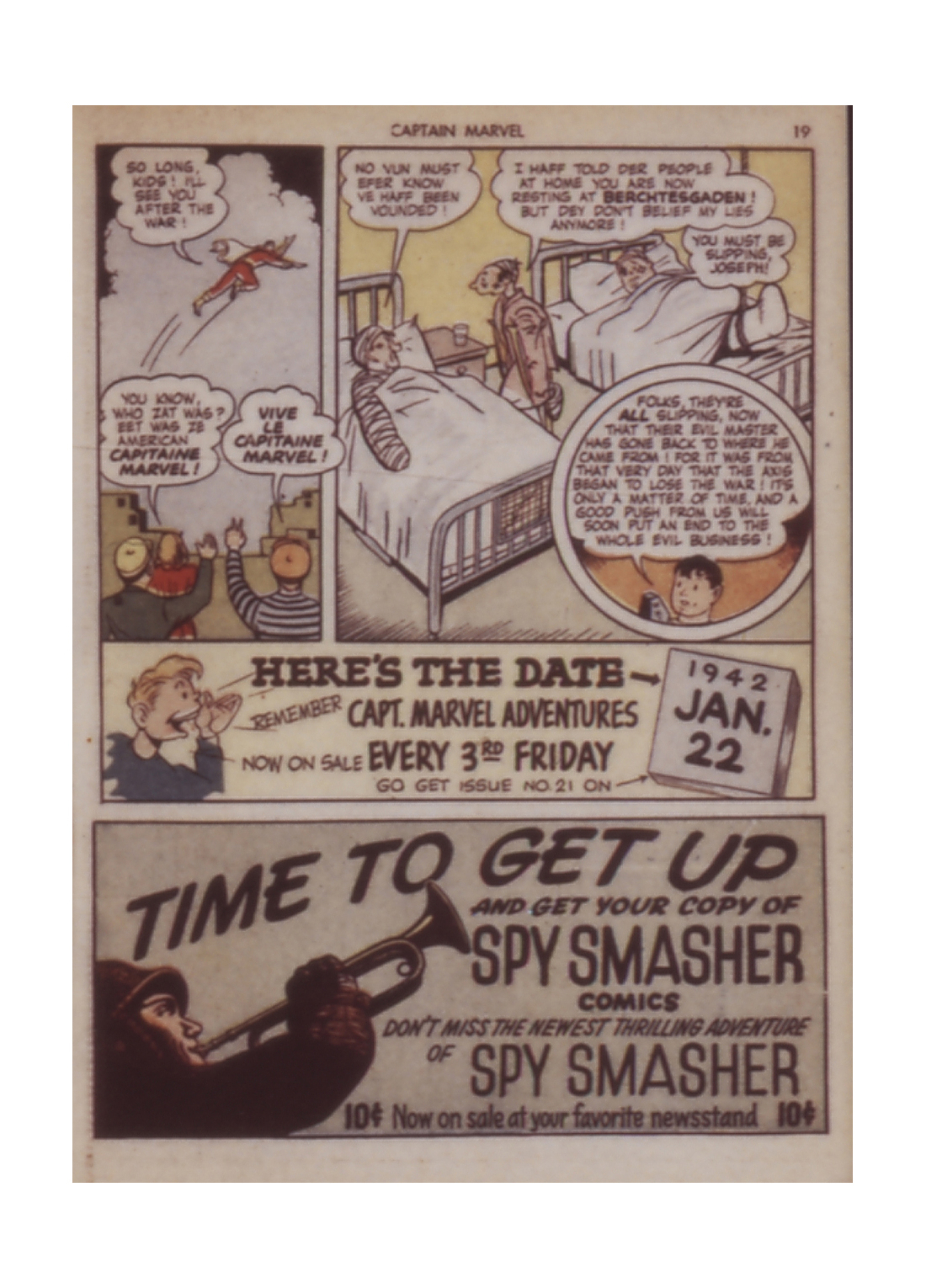 Read online Captain Marvel Adventures comic -  Issue #20 - 19