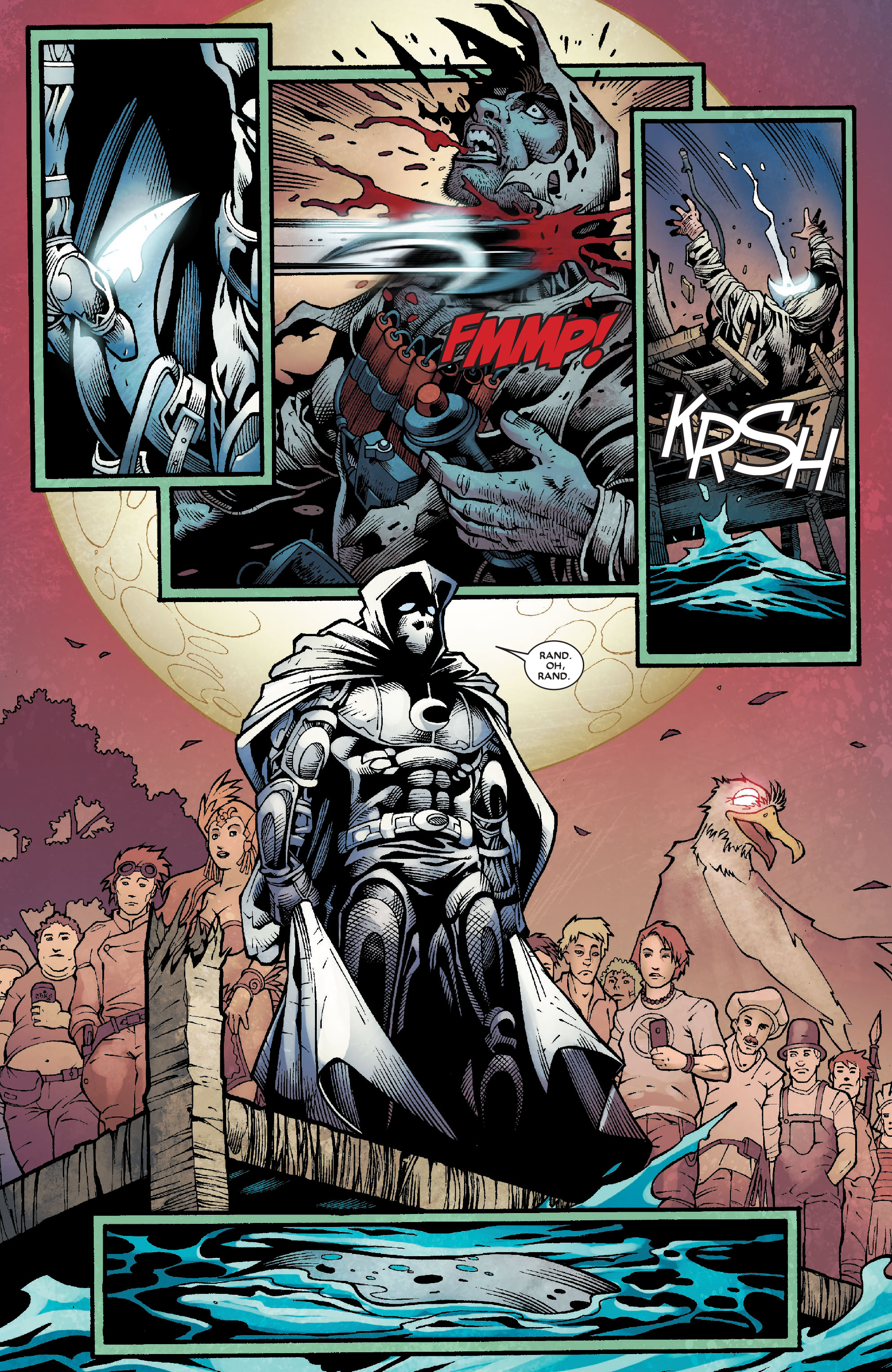 Read online Moon Knight by Huston, Benson & Hurwitz Omnibus comic -  Issue # TPB (Part 12) - 22
