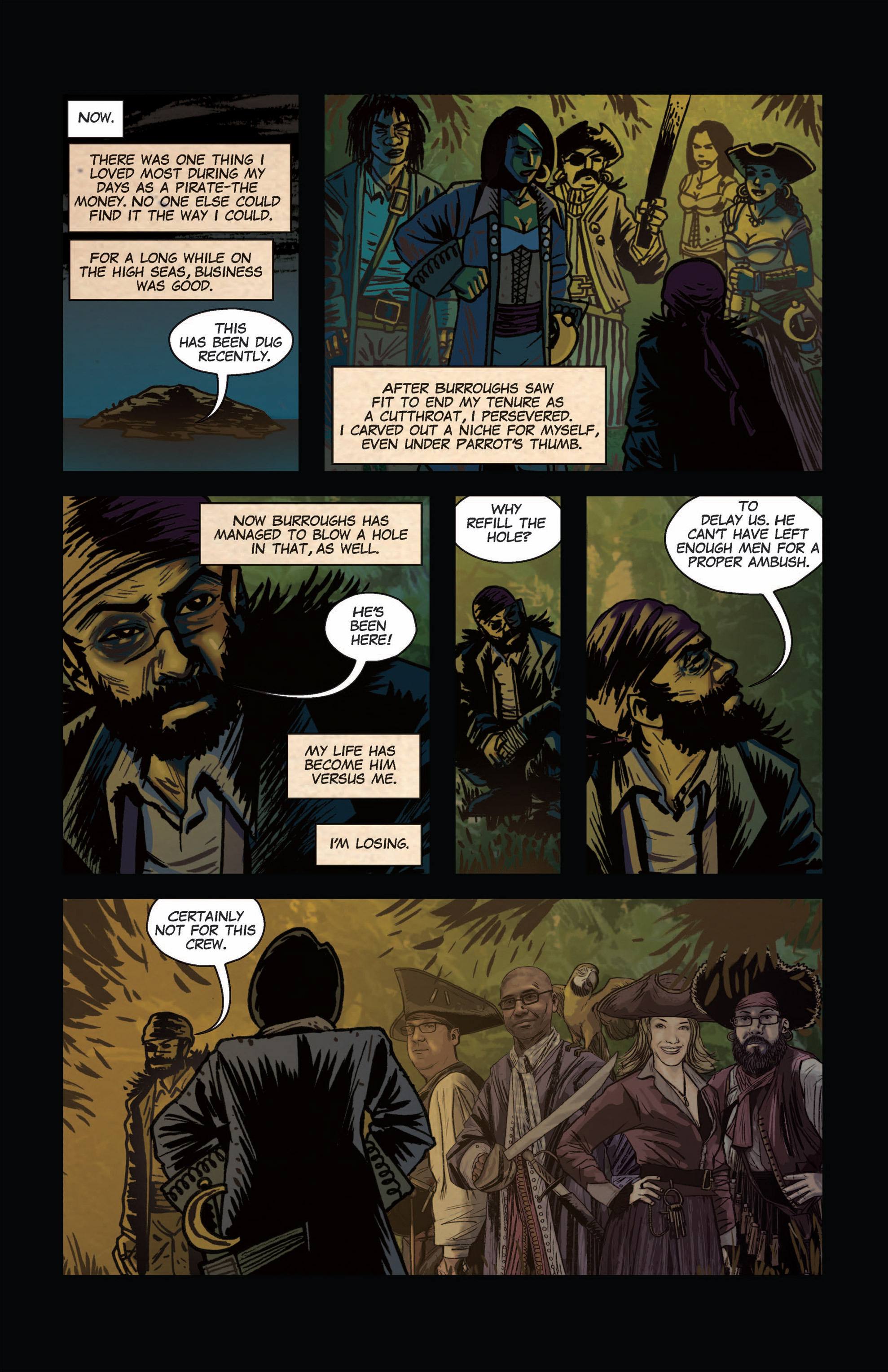 Read online Pirate Eye: Exiled From Exile comic -  Issue #2 - 10