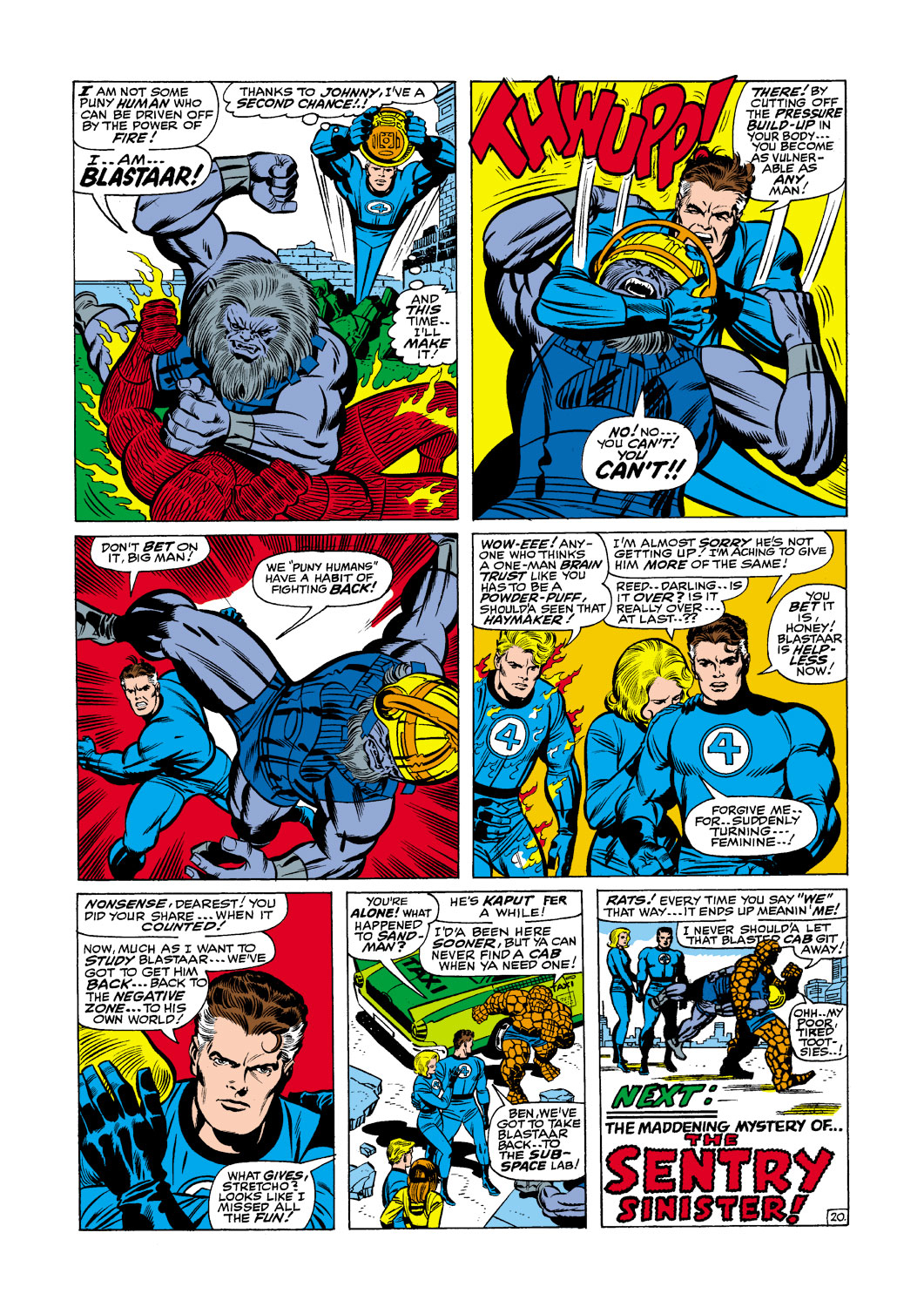Read online Fantastic Four (1961) comic -  Issue #63 - 21