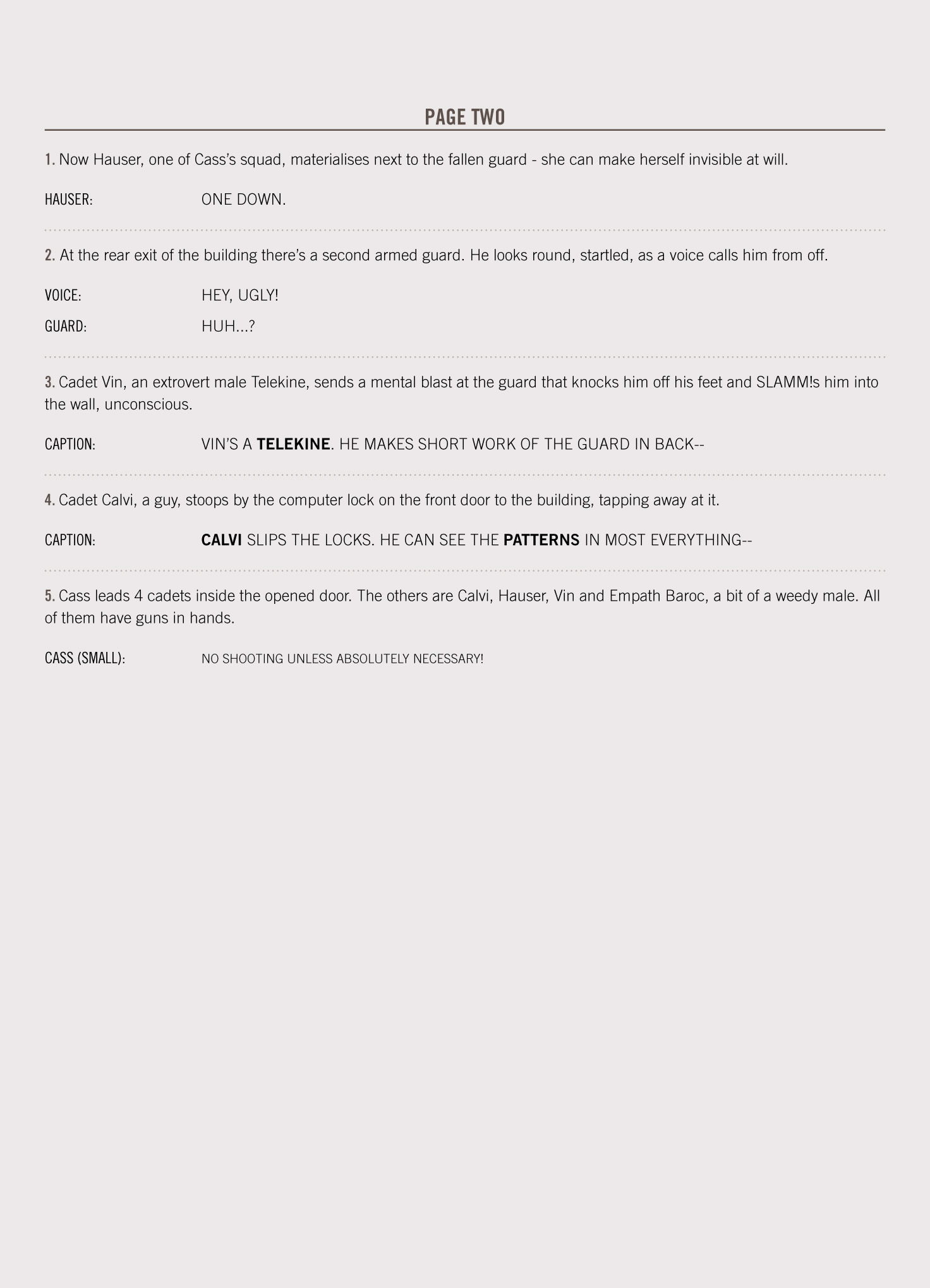 Read online 2000 AD Script Book comic -  Issue # TPB (Part 1) - 76