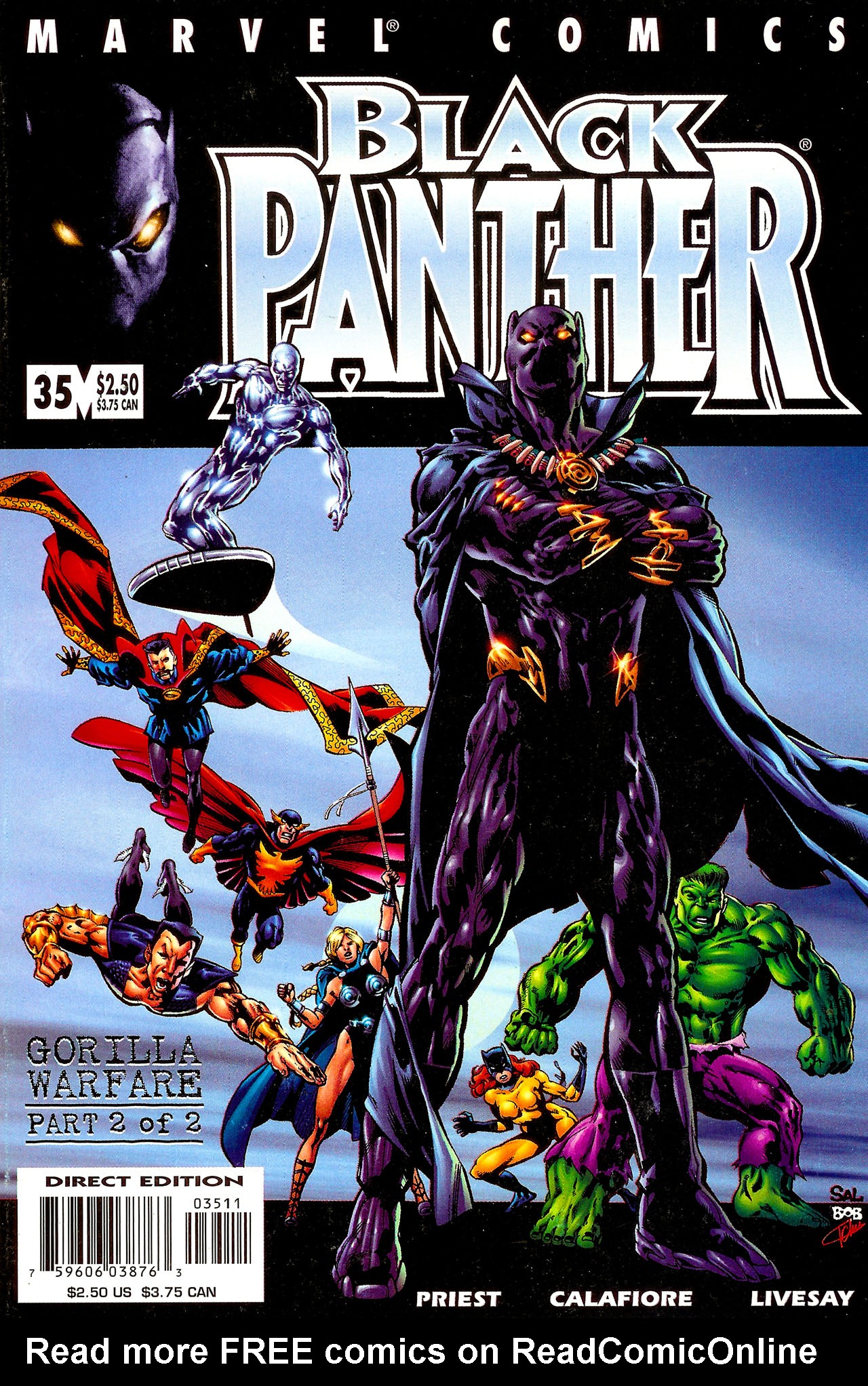 Read online Black Panther (1998) comic -  Issue #35 - 1