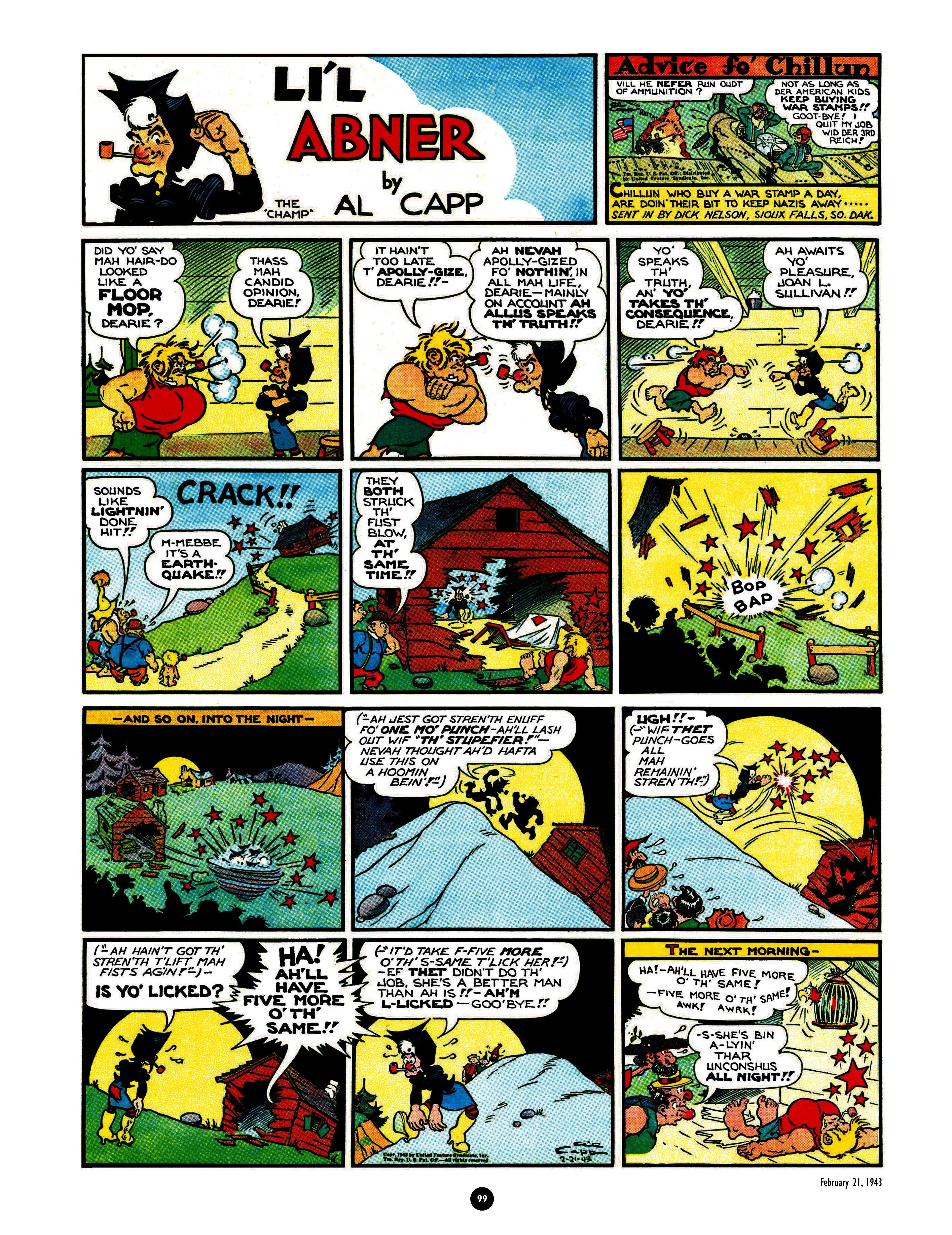 Read online Al Capp's Li'l Abner Complete Daily & Color Sunday Comics comic -  Issue # TPB 5 (Part 2) - 1