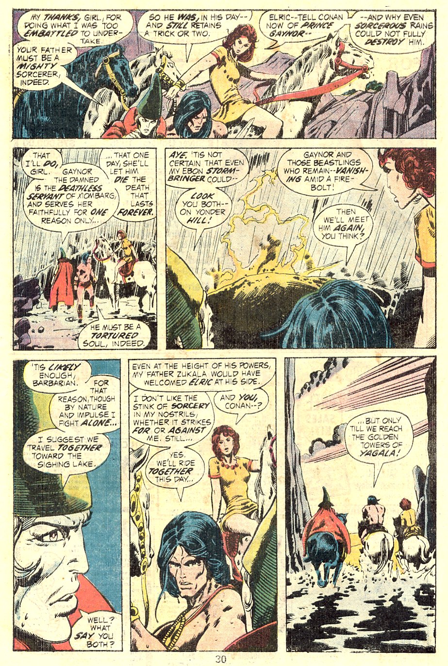 Read online Giant-Size Conan comic -  Issue #5 - 32