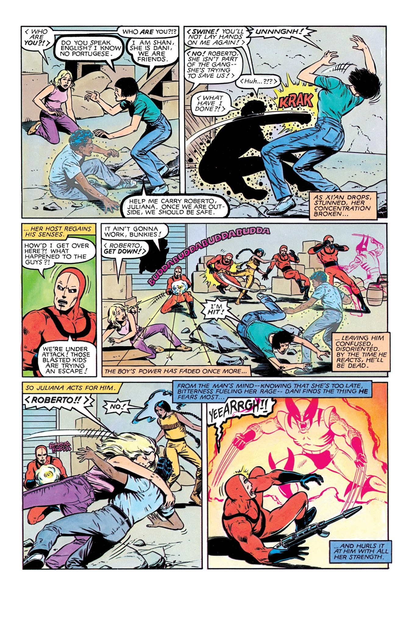 Read online New Mutants Classic comic -  Issue # TPB 1 - 34