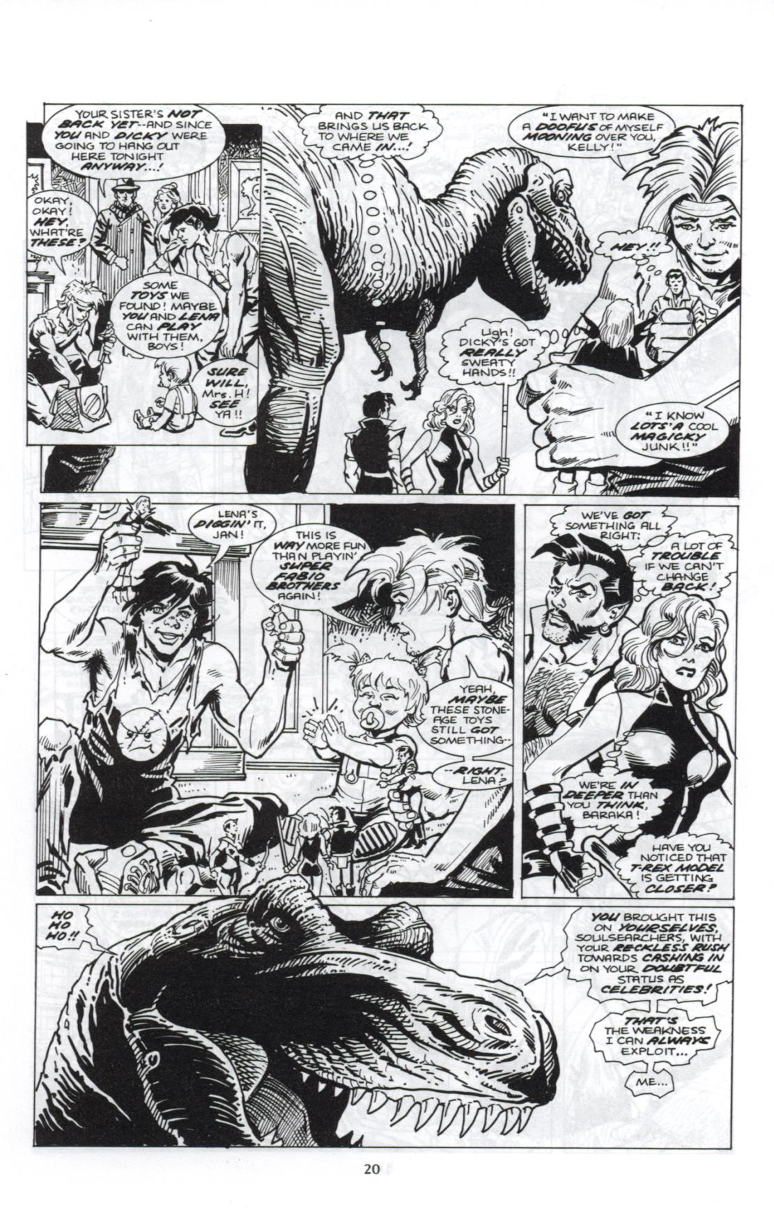 Read online Soulsearchers and Company comic -  Issue #21 - 21