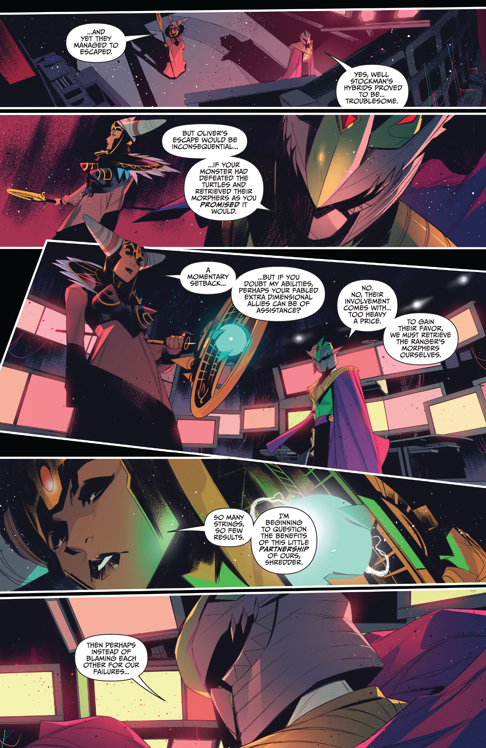 Read online Mighty Morphin Power Rangers: Teenage Mutant Ninja Turtles comic -  Issue #4 - 19