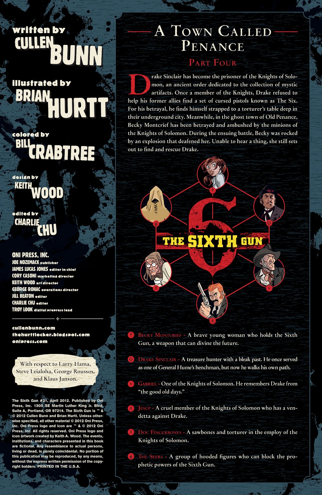 The Sixth Gun issue 21 - Page 2