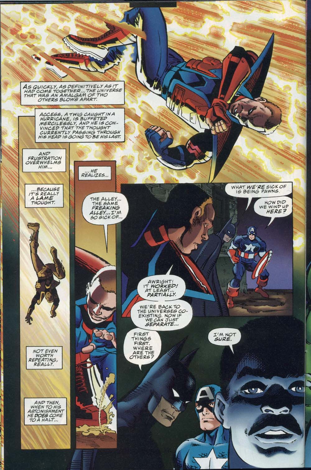 Read online DC Versus Marvel/Marvel Versus DC comic -  Issue #4 - 12