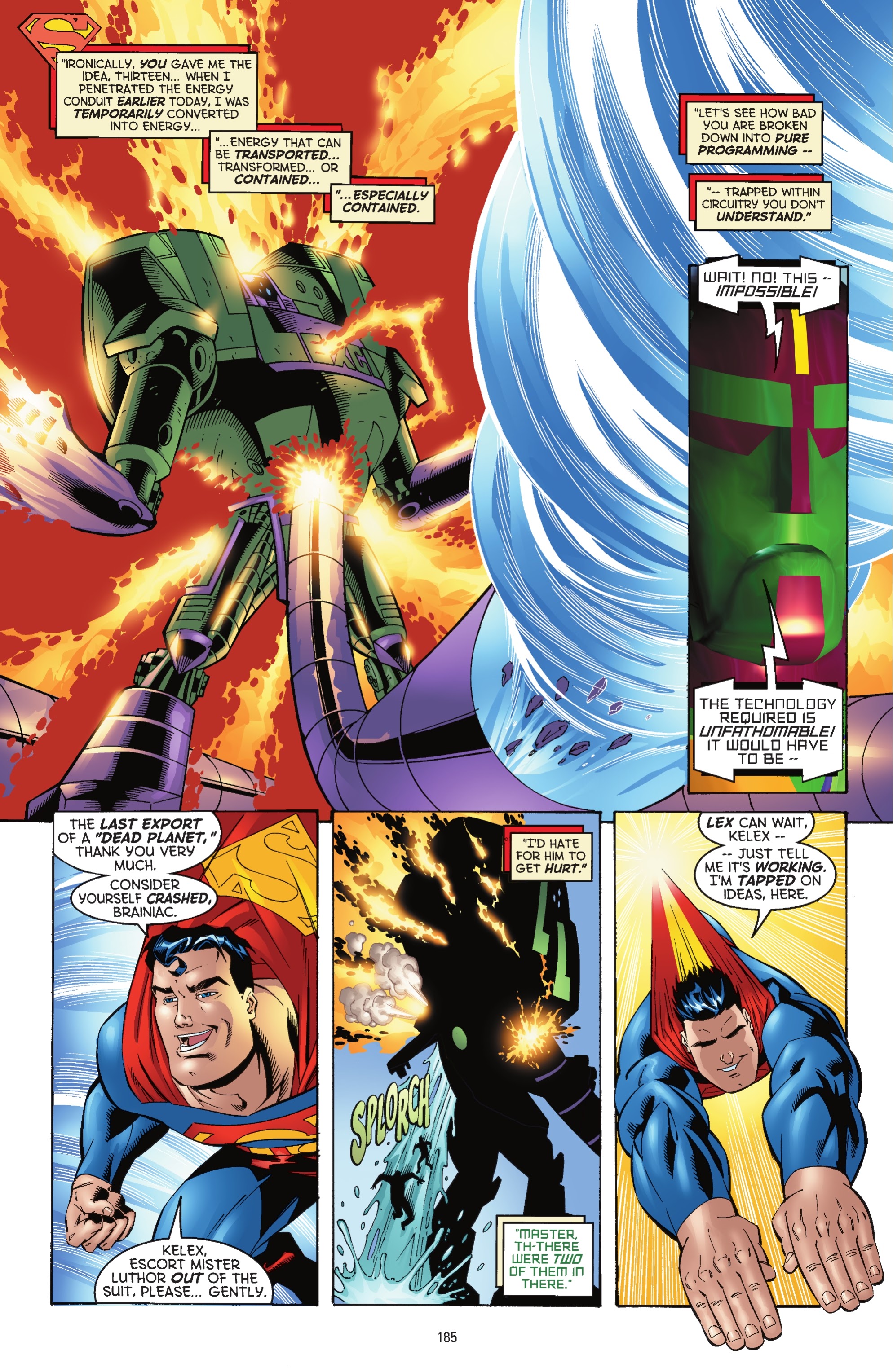 Read online Superman vs. Brainiac comic -  Issue # TPB (Part 2) - 84