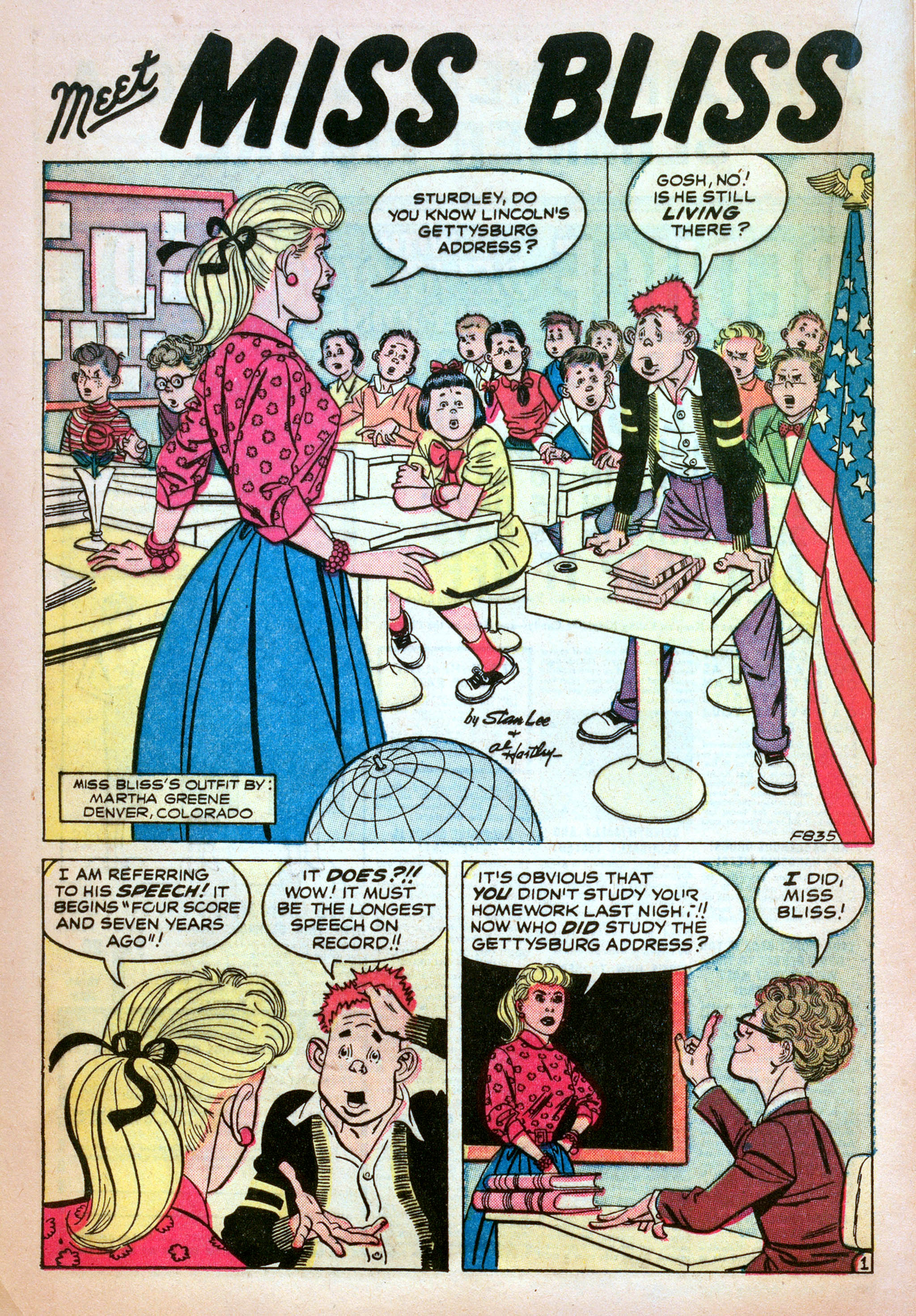 Read online Meet Miss Bliss comic -  Issue #1 - 20