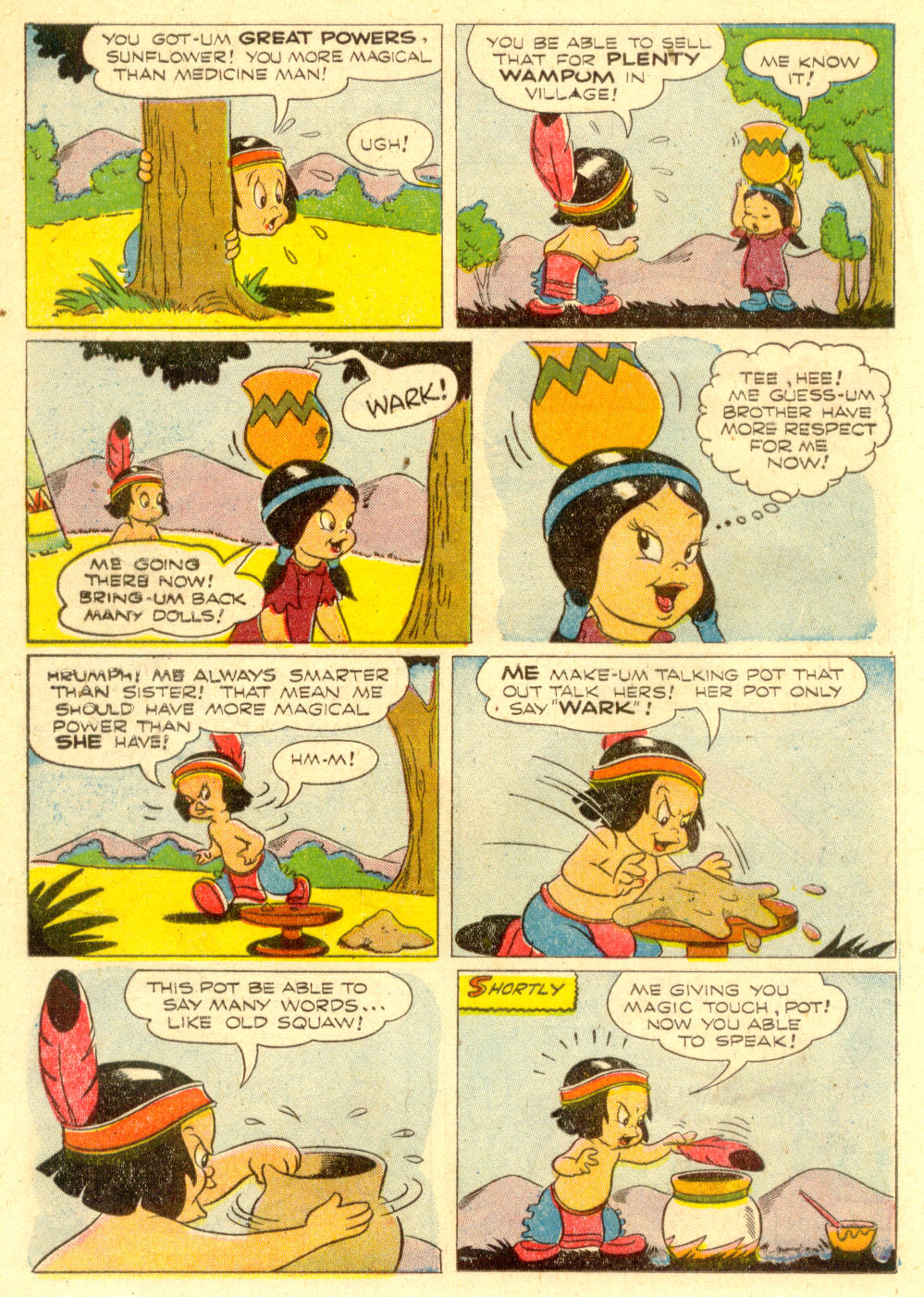 Read online Walt Disney's Comics and Stories comic -  Issue #157 - 28