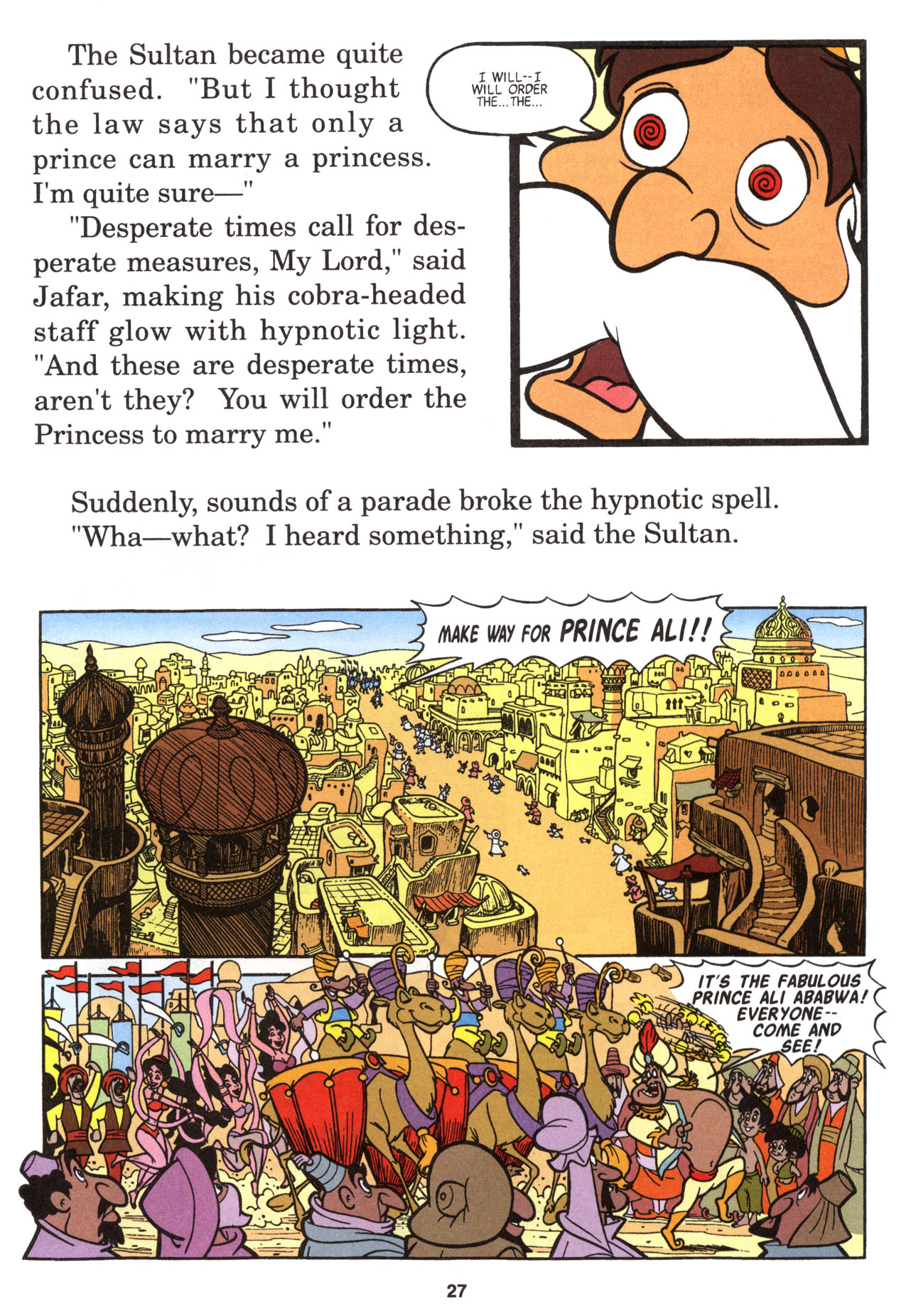 Read online Disney's Junior Graphic Novel Aladdin comic -  Issue # Full - 29