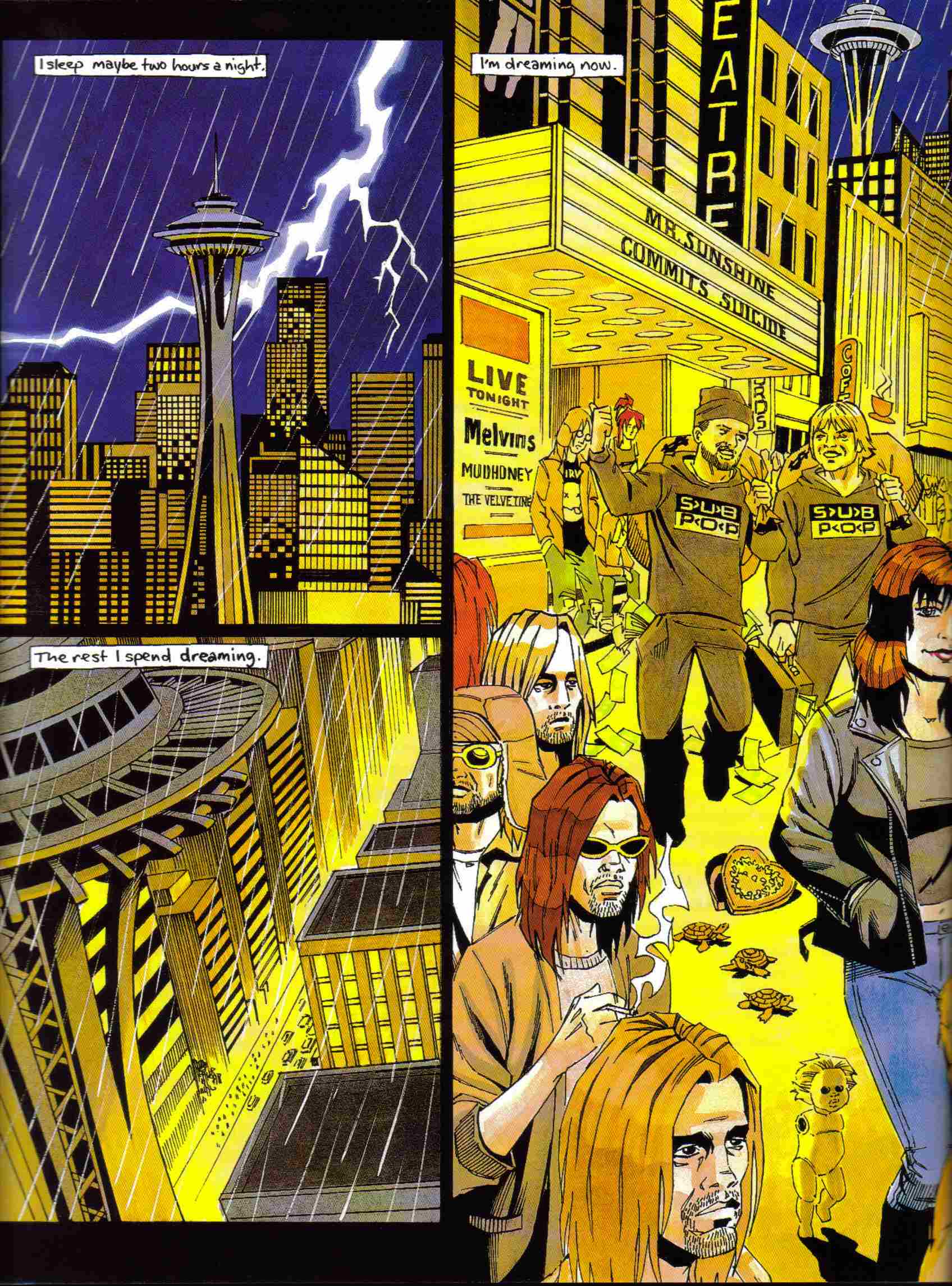 Read online GodSpeed: The Kurt Cobain Graphic comic -  Issue # TPB - 9
