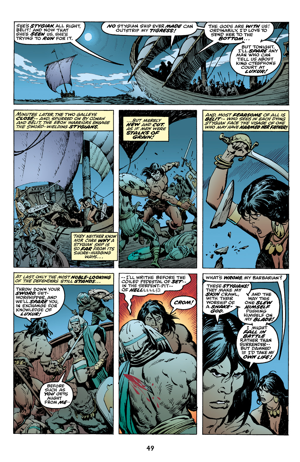 Read online The Chronicles of Conan comic -  Issue # TPB 10 (Part 1) - 49