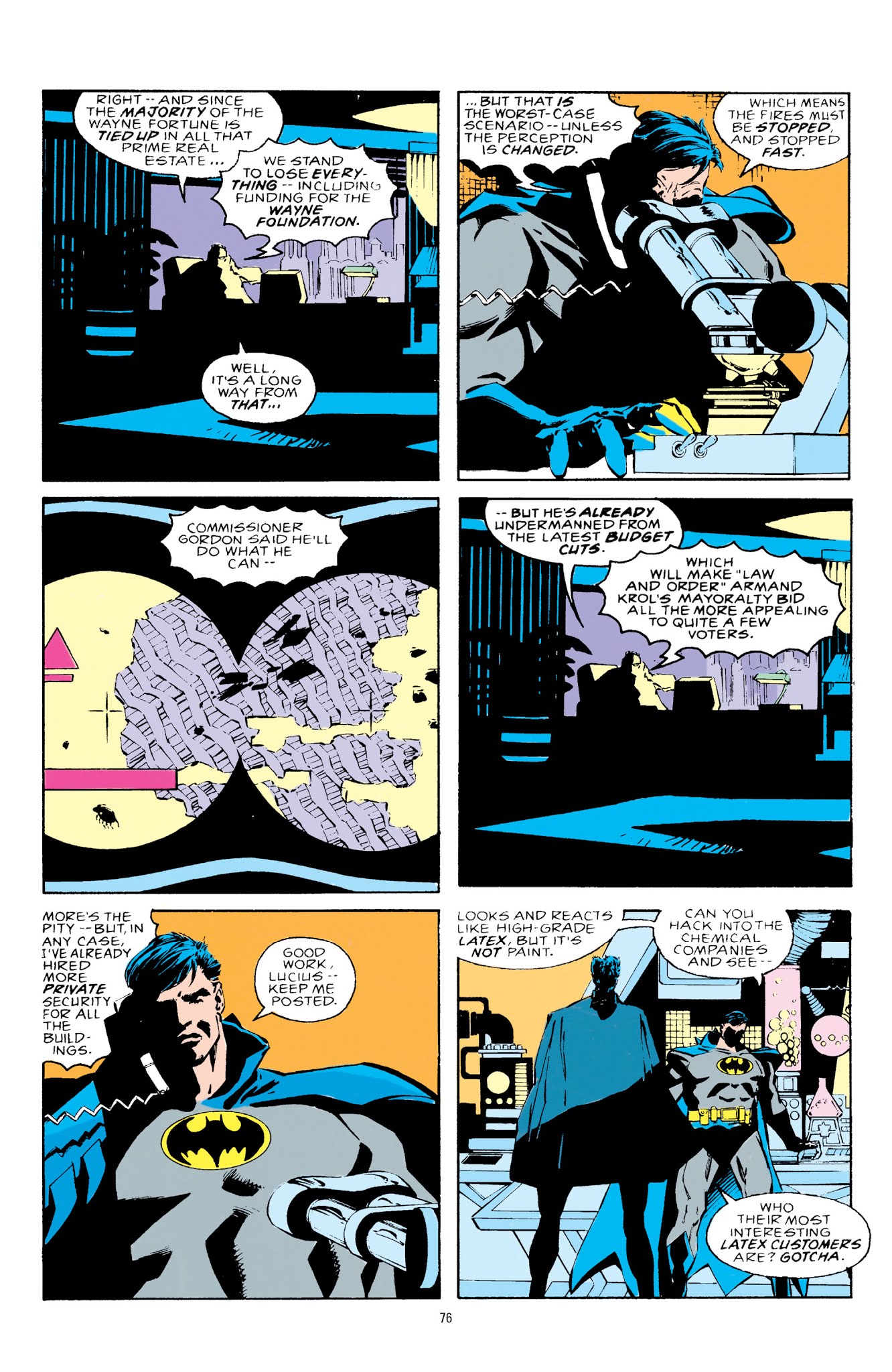 Read online Batman: Prelude To Knightfall comic -  Issue # TPB (Part 1) - 76