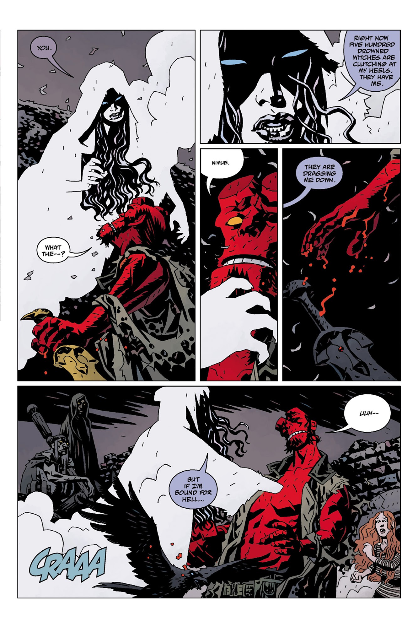 Read online Hellboy: The Storm And The Fury comic -  Issue # TPB - 156