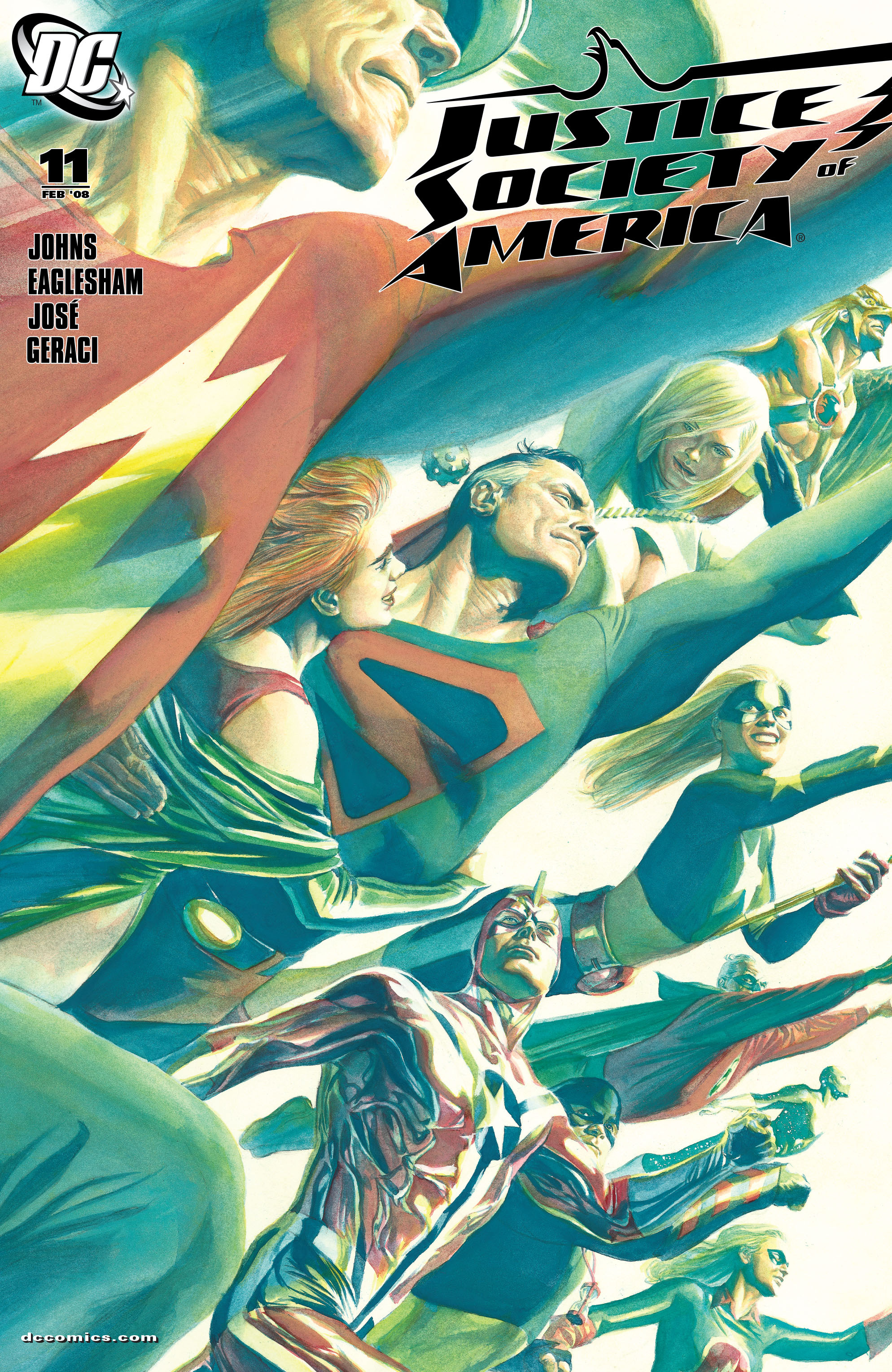 Read online Justice Society of America (2007) comic -  Issue #11 - 1