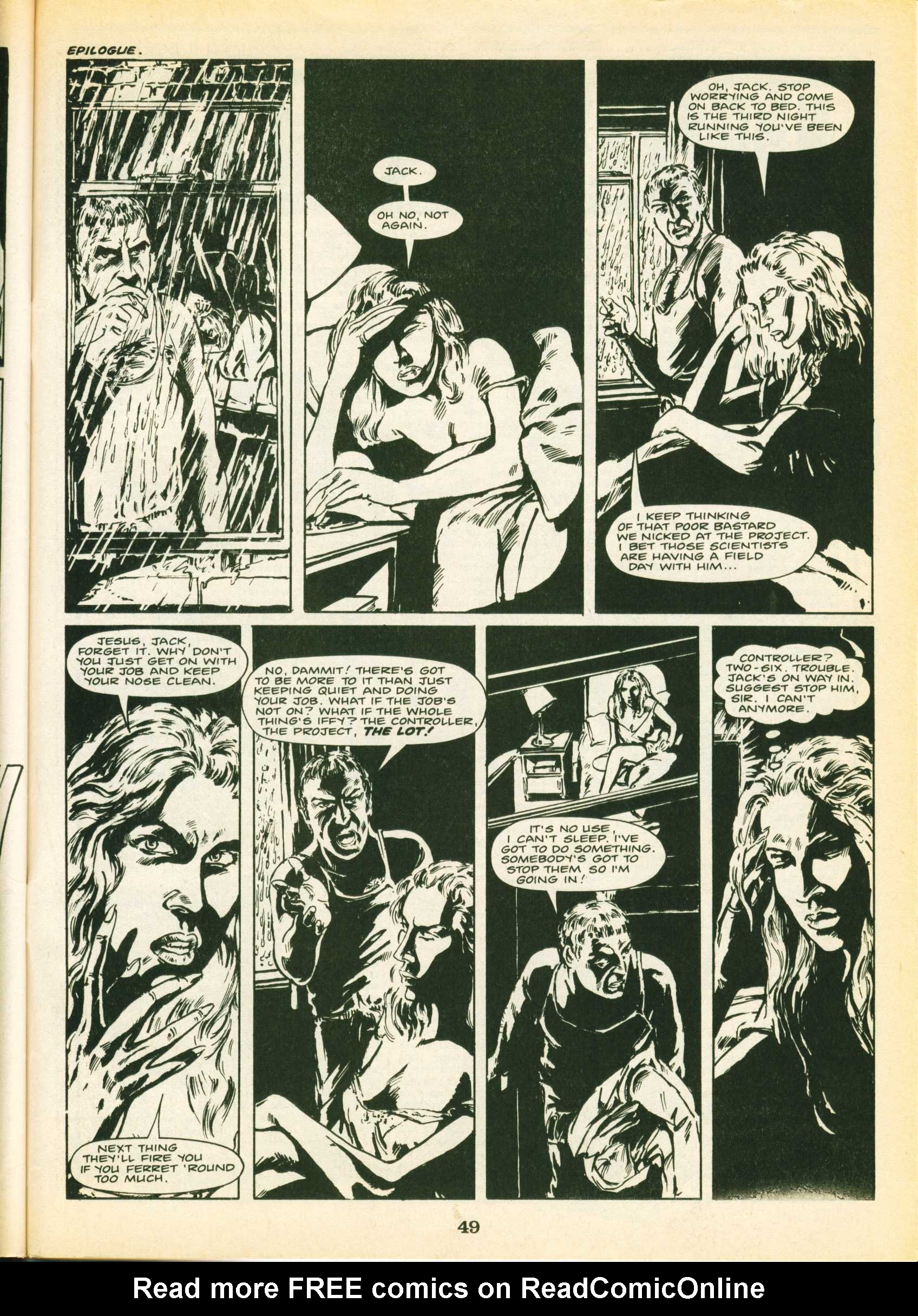 Read online Warrior comic -  Issue #23 - 49