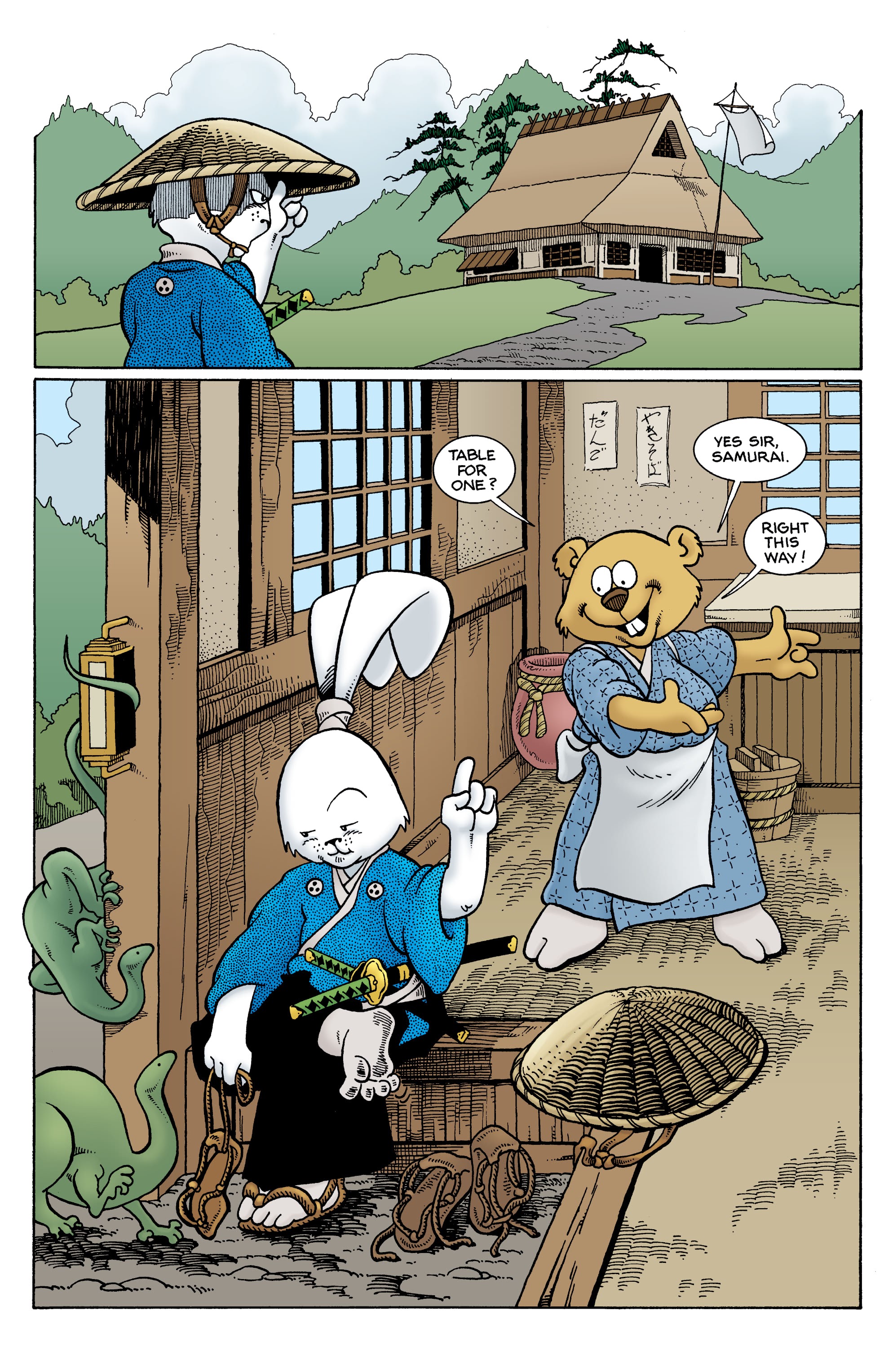 Read online Usagi Yojimbo Color Classics comic -  Issue #6 - 4