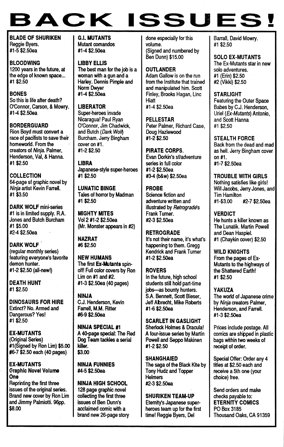 Read online Wild Knights comic -  Issue #1 - 32