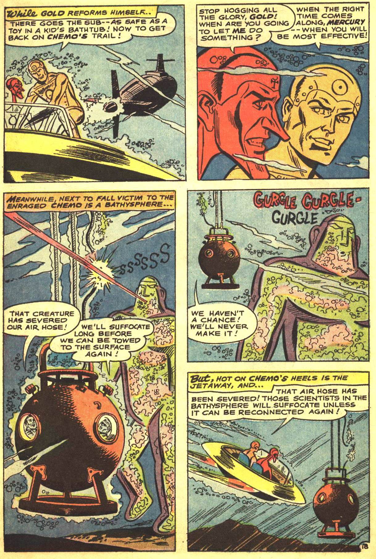 Read online Metal Men (1963) comic -  Issue #25 - 26