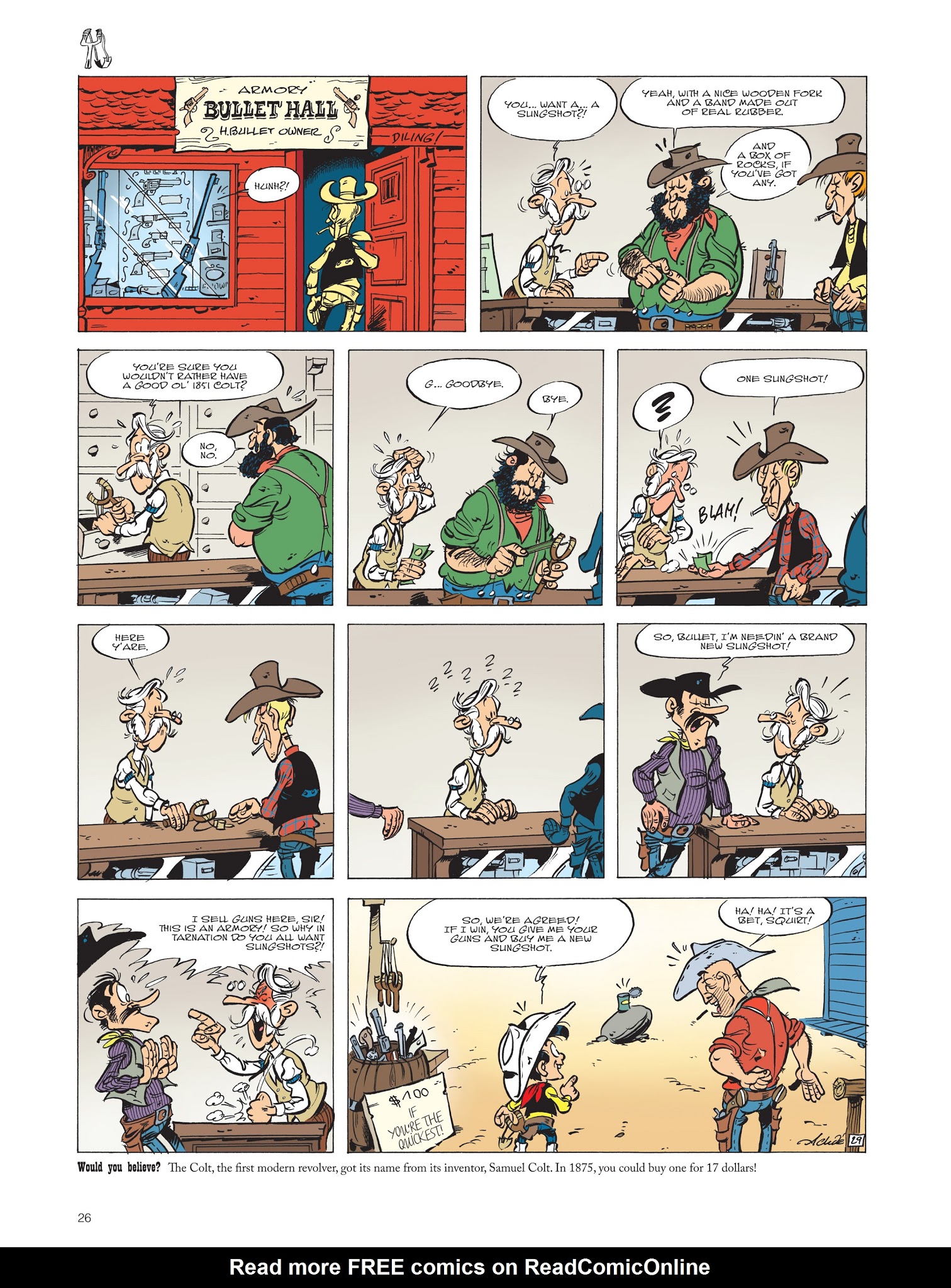 Read online The Adventures of Kid Lucky comic -  Issue #2 - 28