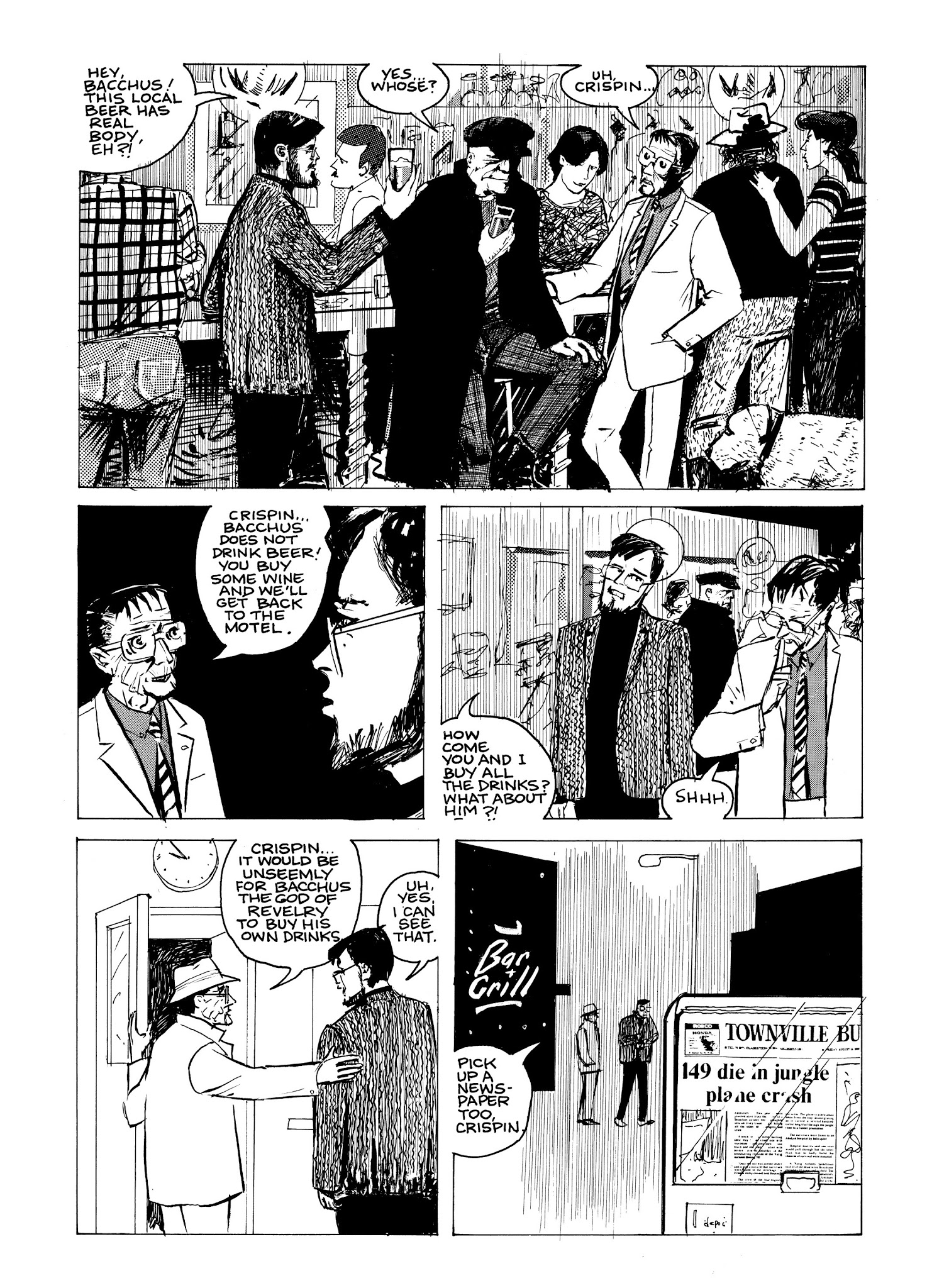 Read online Eddie Campbell's Bacchus comic -  Issue # TPB 1 - 55
