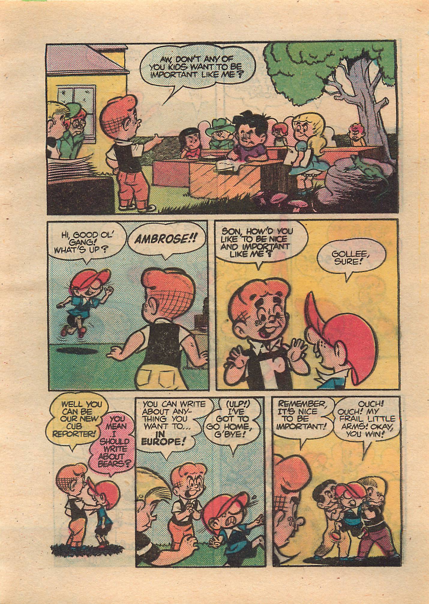 Read online Little Archie Comics Digest Magazine comic -  Issue #7 - 120