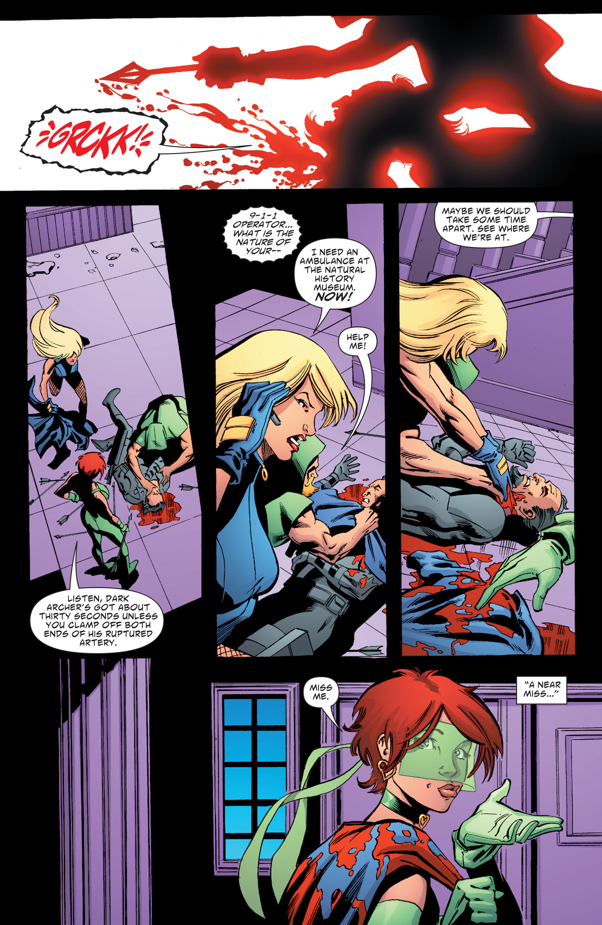 Read online Green Arrow/Black Canary comic -  Issue #19 - 19