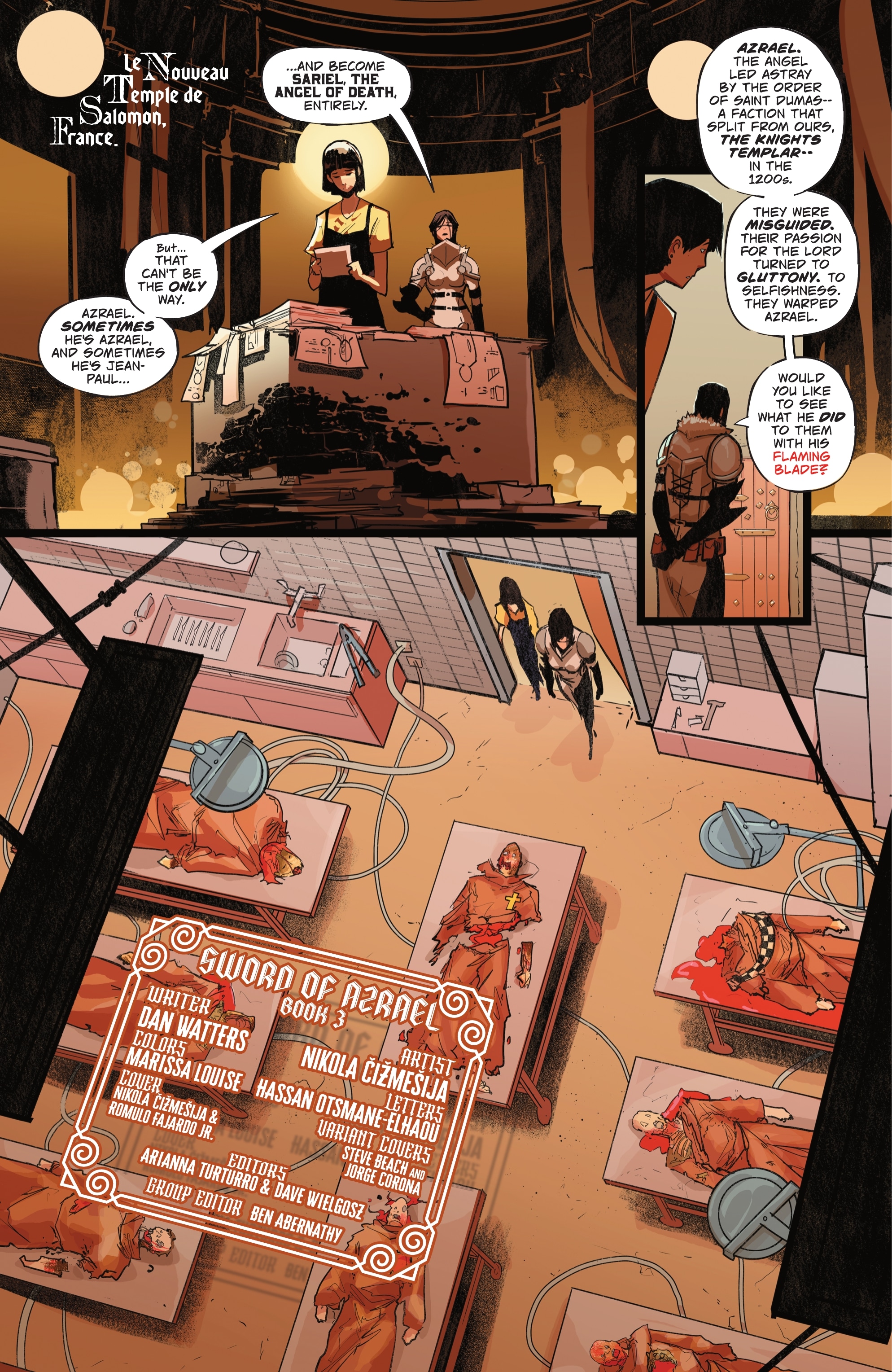 Read online Sword Of Azrael comic -  Issue #3 - 4