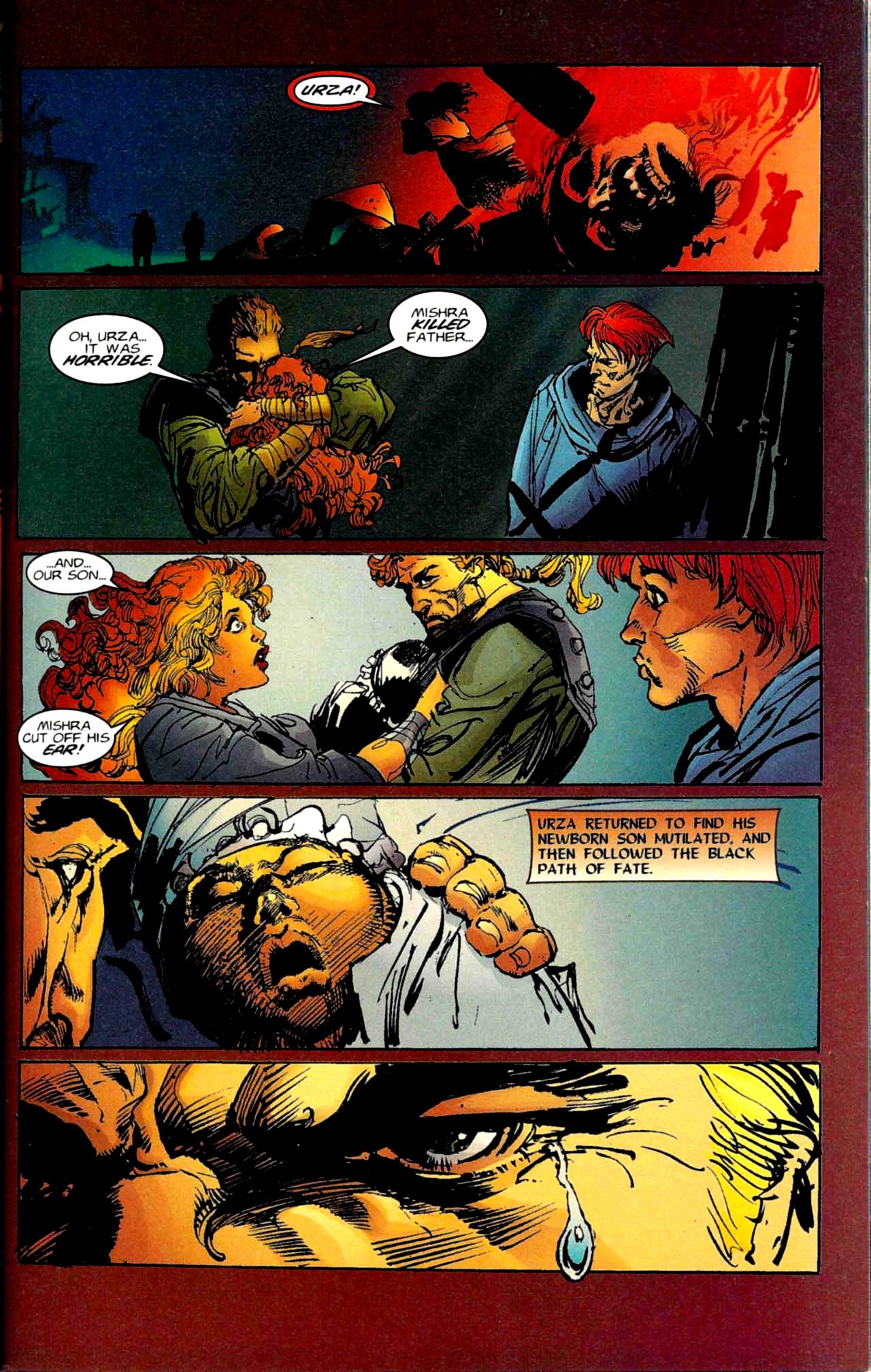 Read online Urza-Mishra War on the World of Magic: The Gathering comic -  Issue #1 - 23