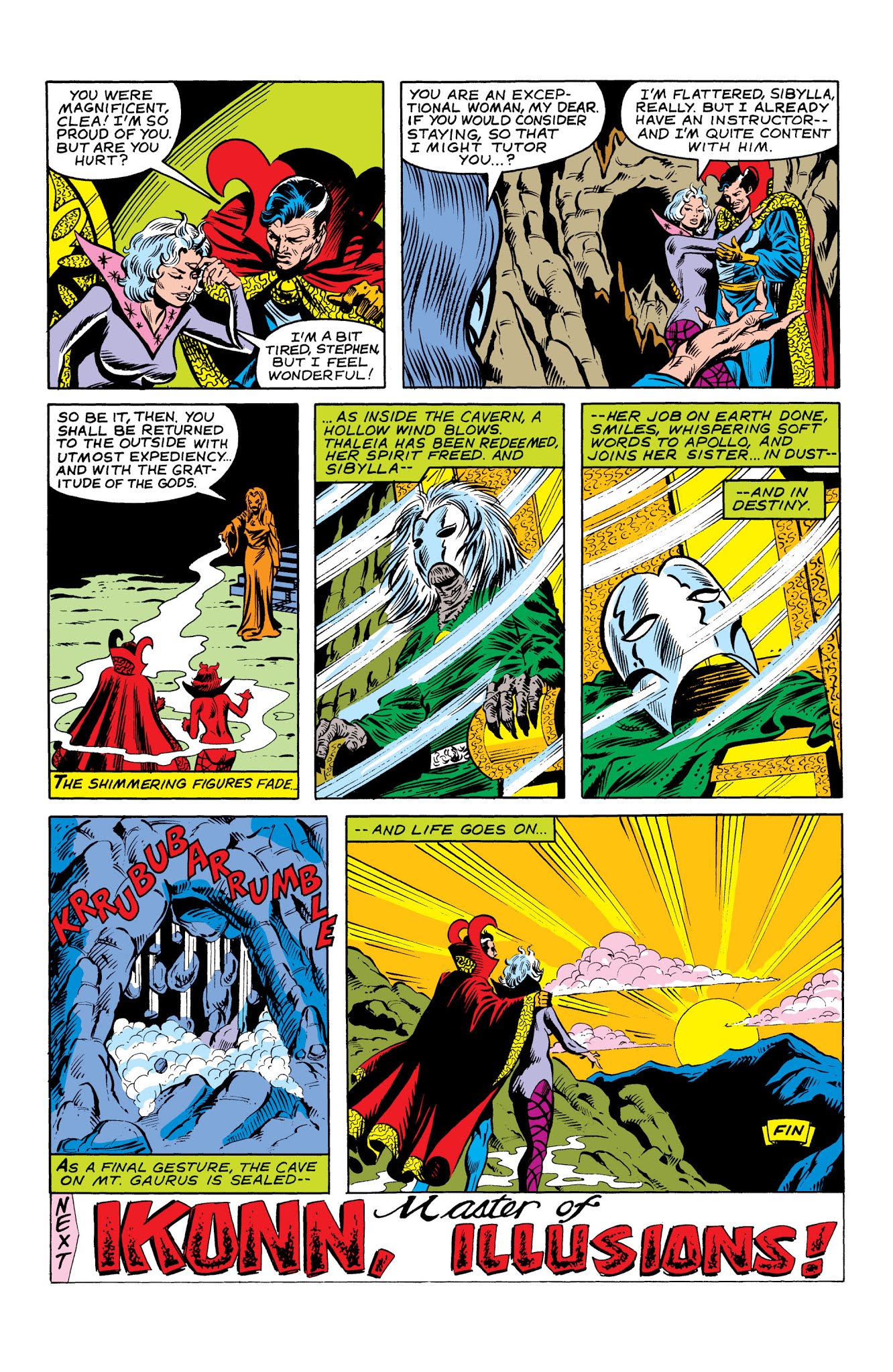 Read online Marvel Masterworks: Doctor Strange comic -  Issue # TPB 8 (Part 2) - 96